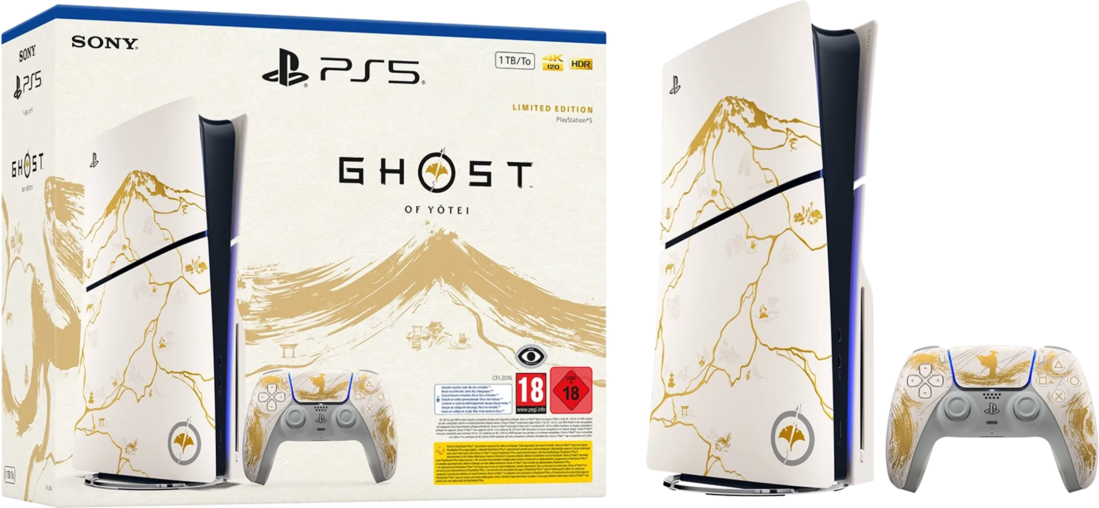 PlayStation 5 Ghost of Yōtei - Gold Limited Edition