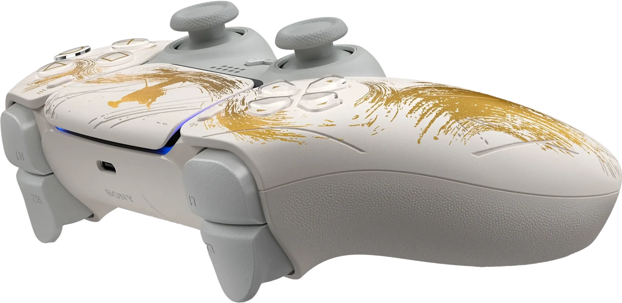 Sony PS5 DualSense draadloze controller - Ghost of Yōtei Gold Limited Edition image