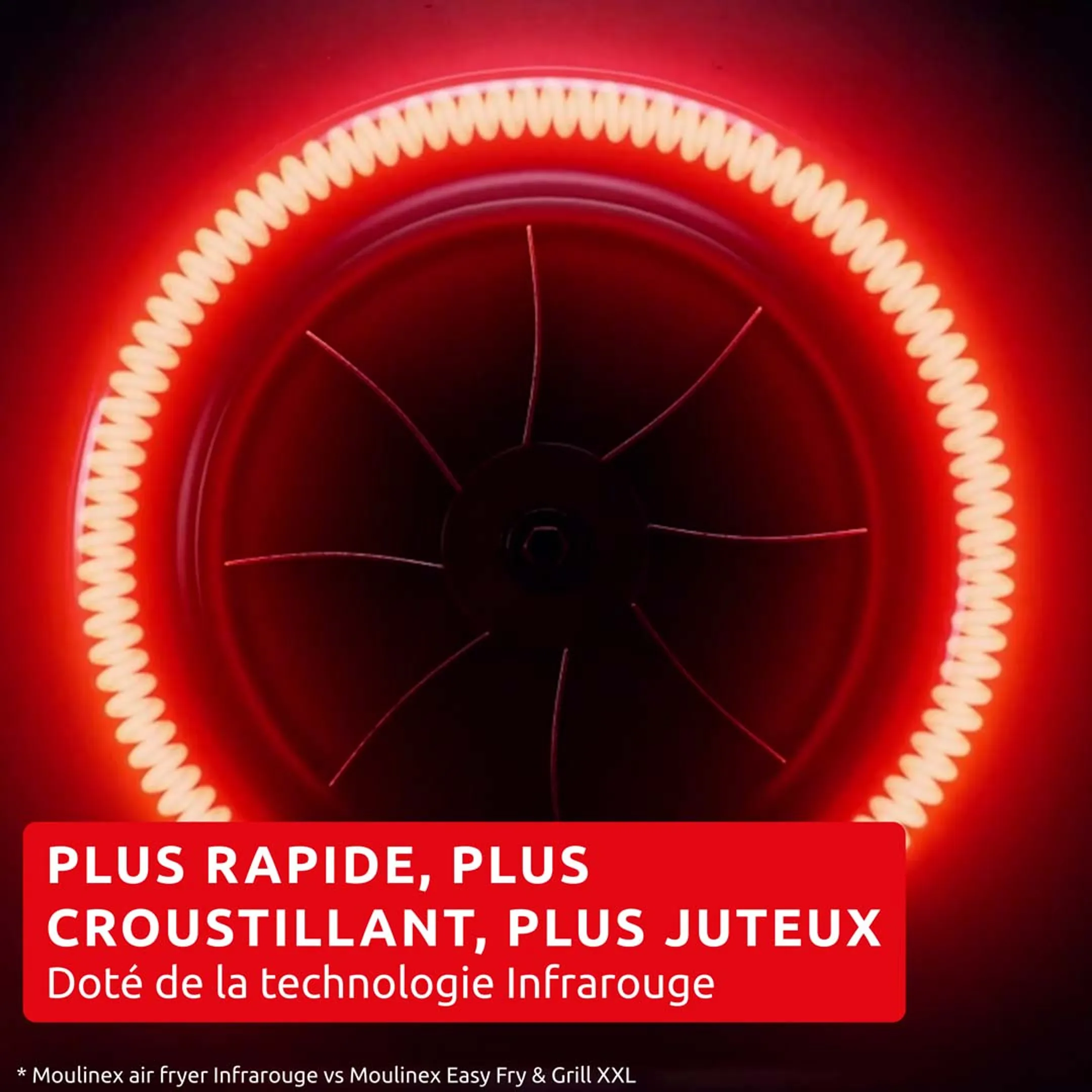 Moulinex Airfryer Easy Fry Infrared EZ8328F0 image