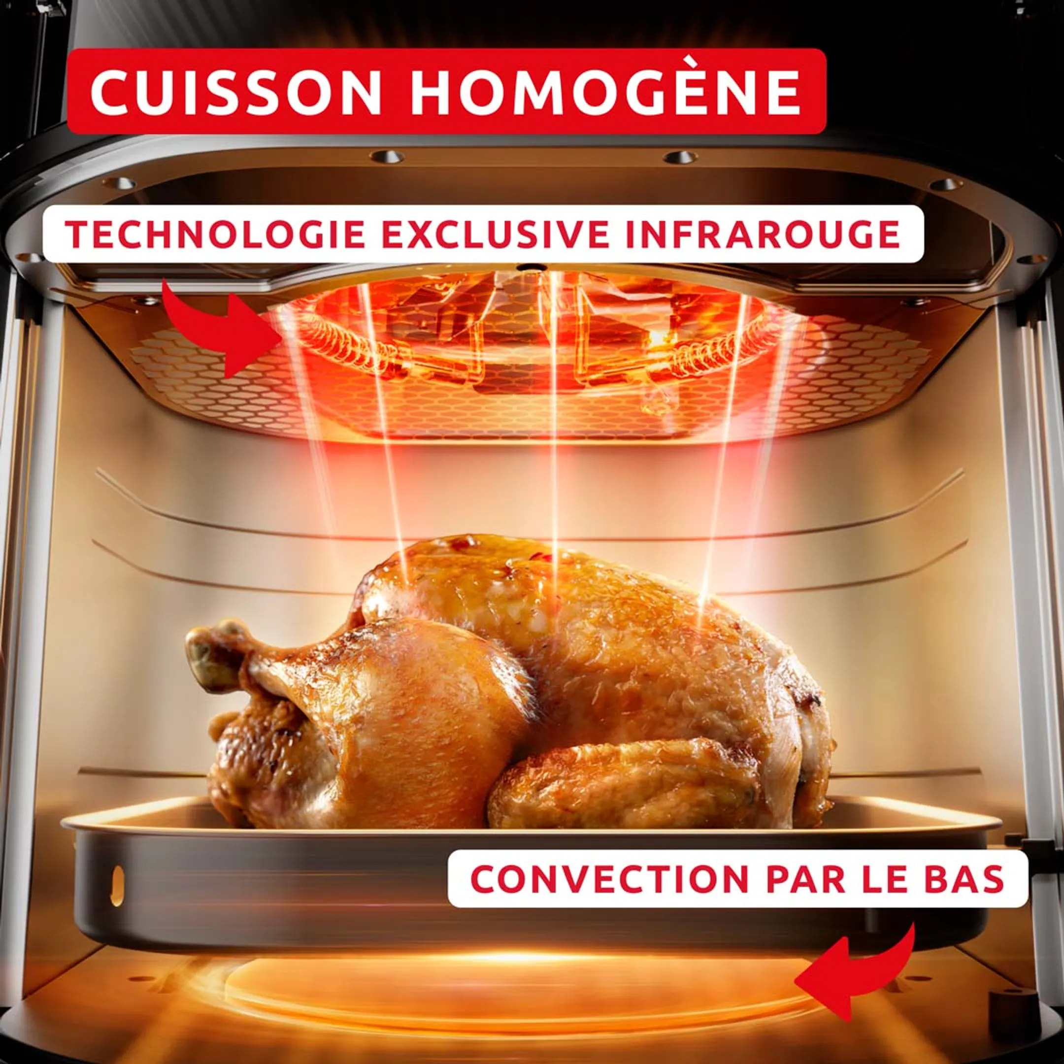 Moulinex Airfryer Easy Fry Infrared EZ8328F0 image