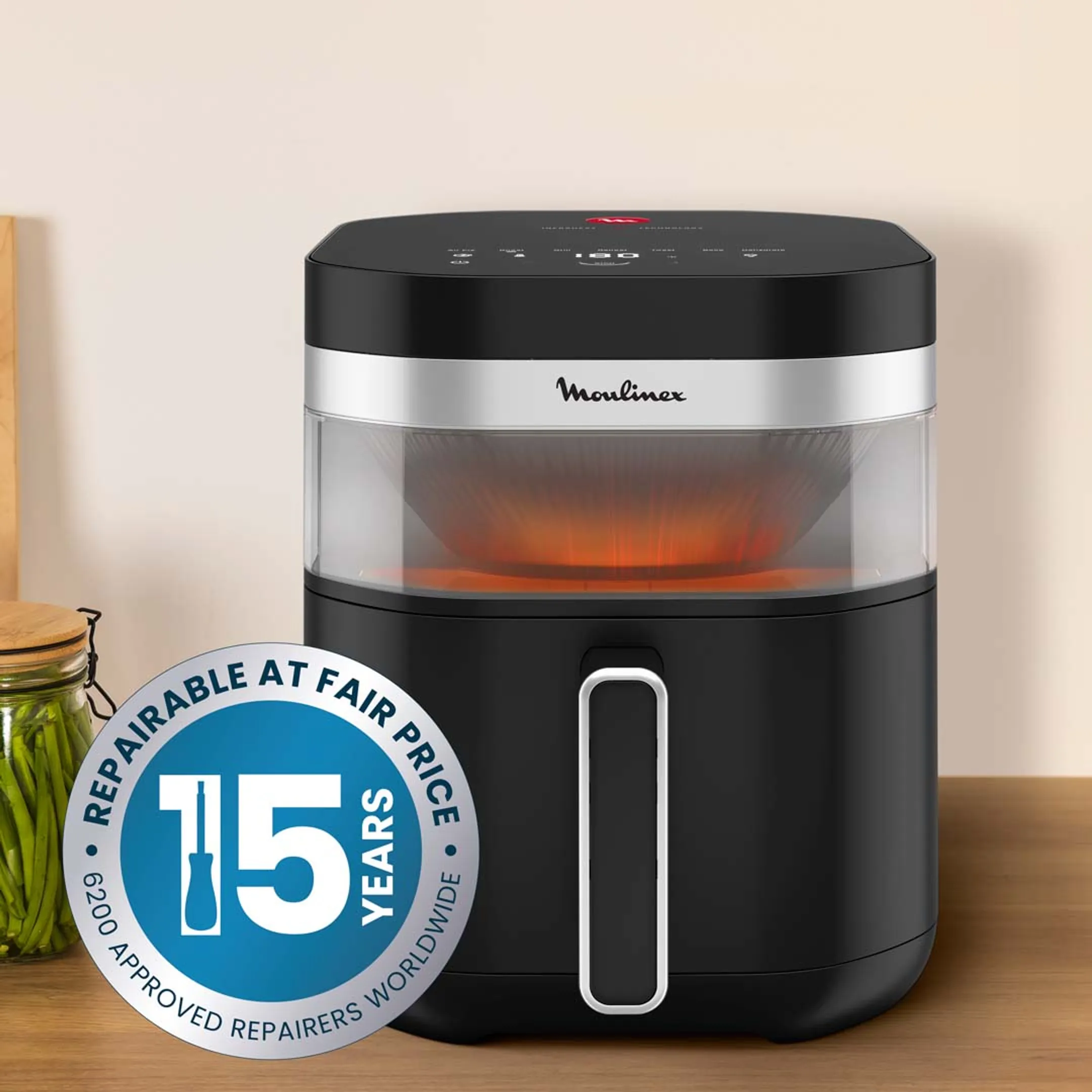 Moulinex Airfryer Easy Fry Infrared EZ8328F0 image