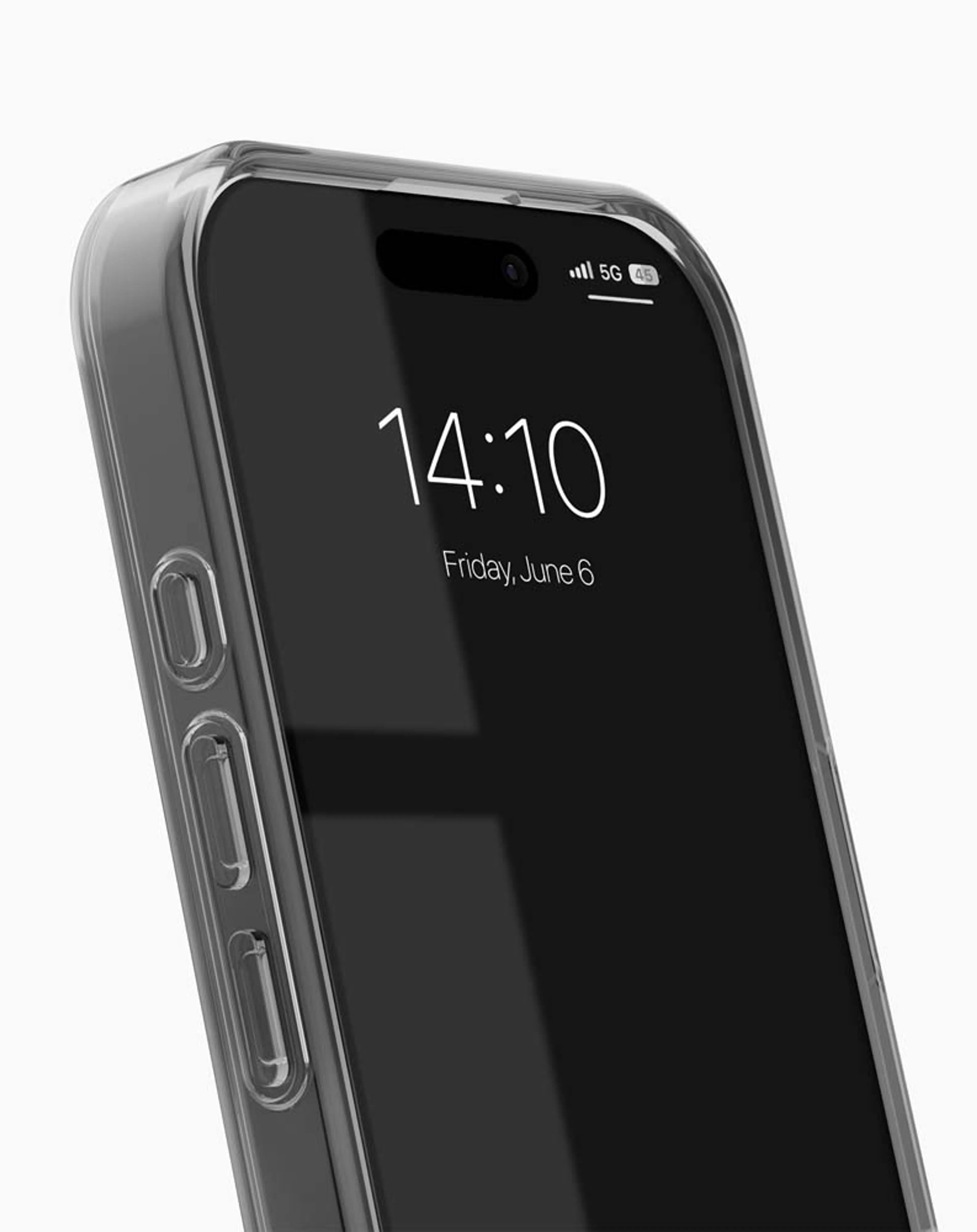 iDeal of Sweden Clear Case MagSafe pour iPhone 17 - Transparent Noir image