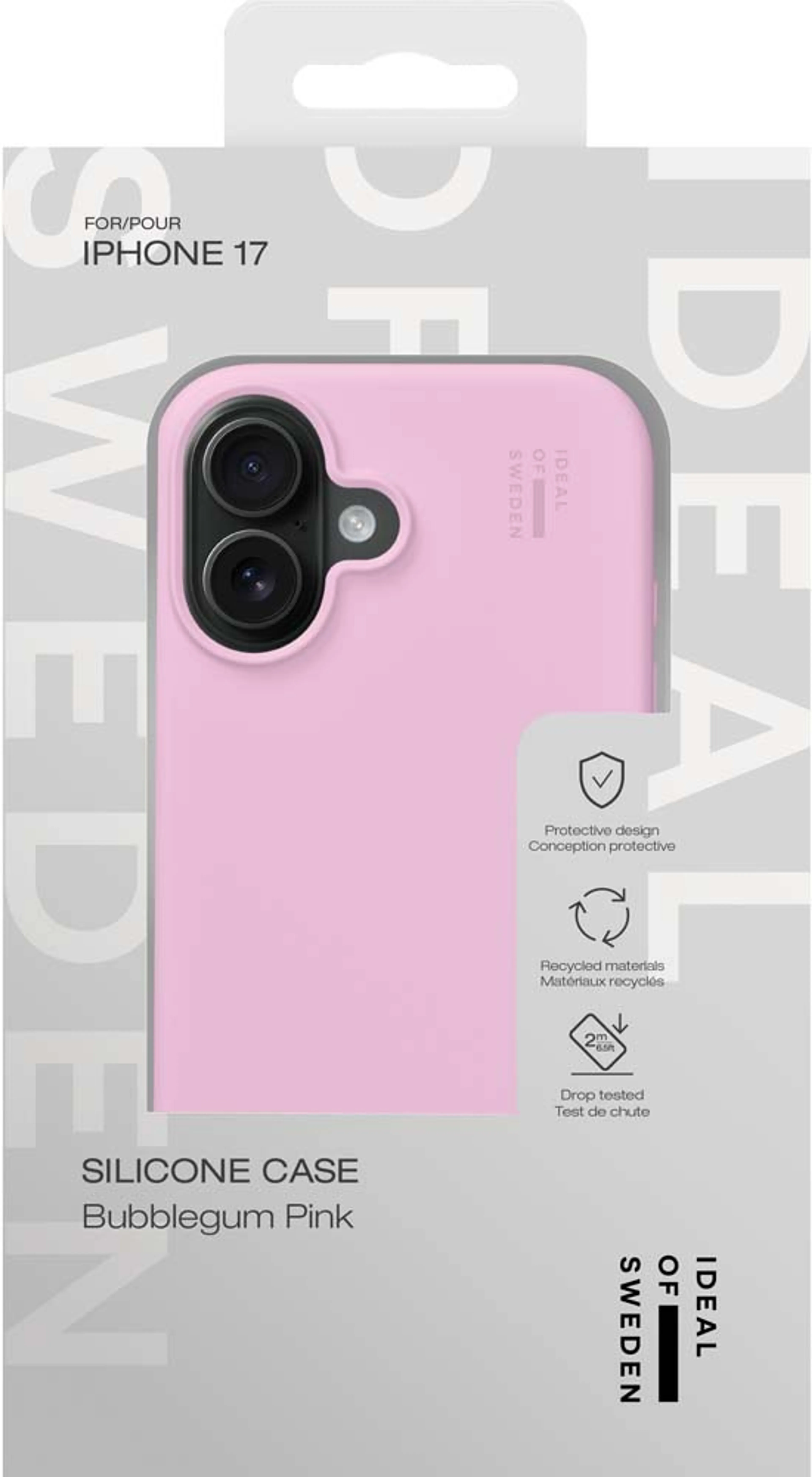 iDeal of Sweden Coque en silicone MagSafe pour iPhone 17 - Rose image
