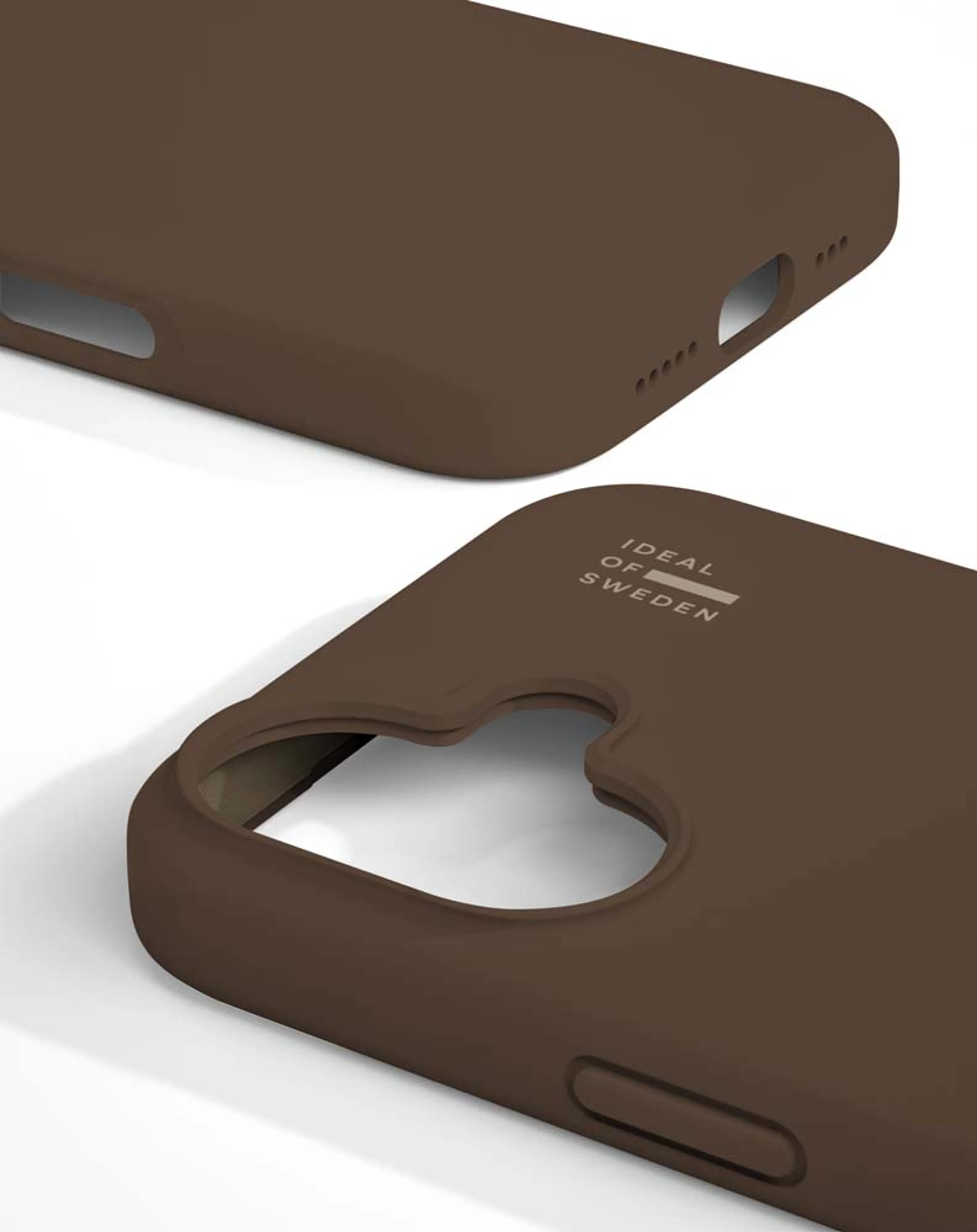 iDeal of Sweden Coque en silicone MagSafe pour iPhone 17 - Brune image