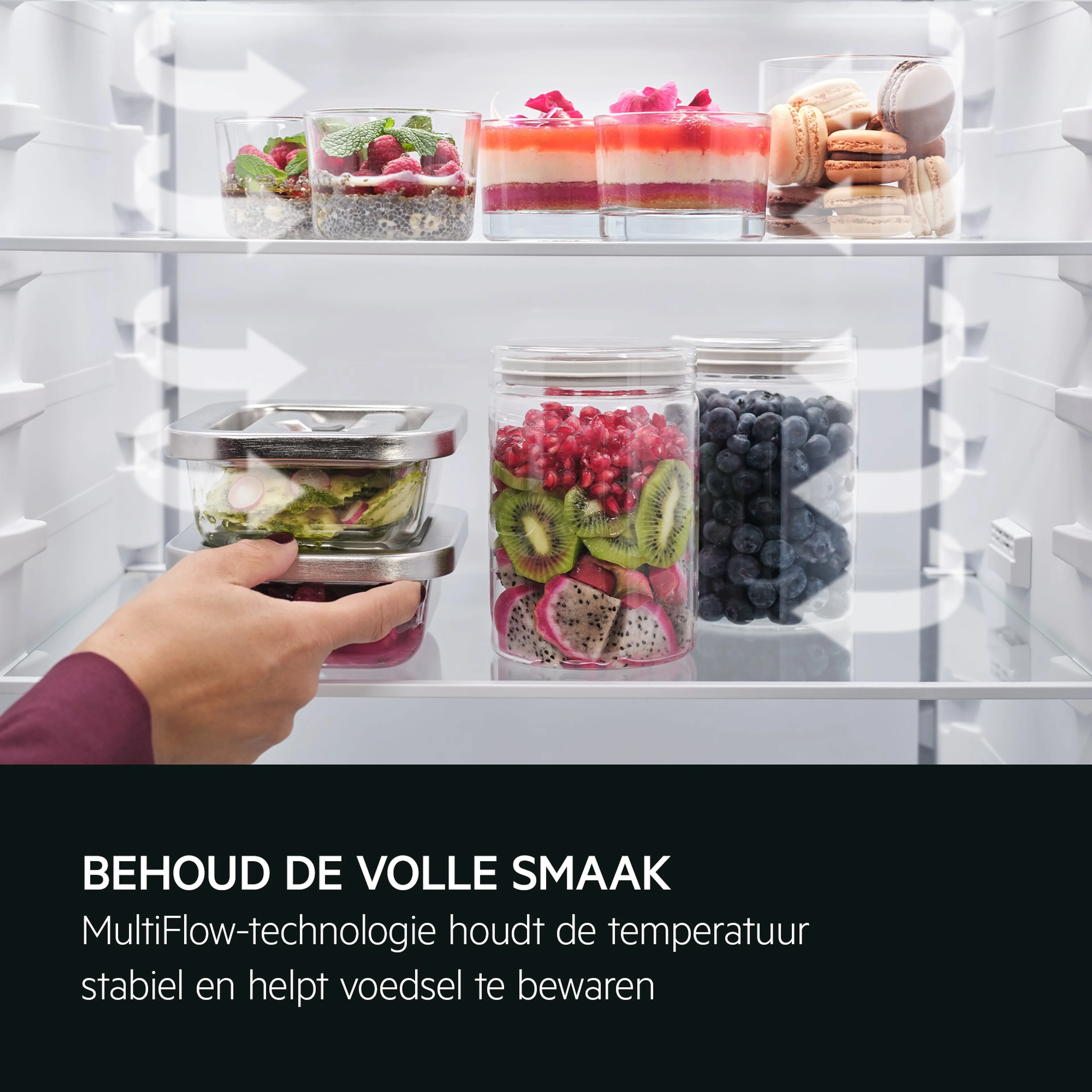 AEG Inbouw koelkast met diepvries TC7MS181CF GreenZone  image