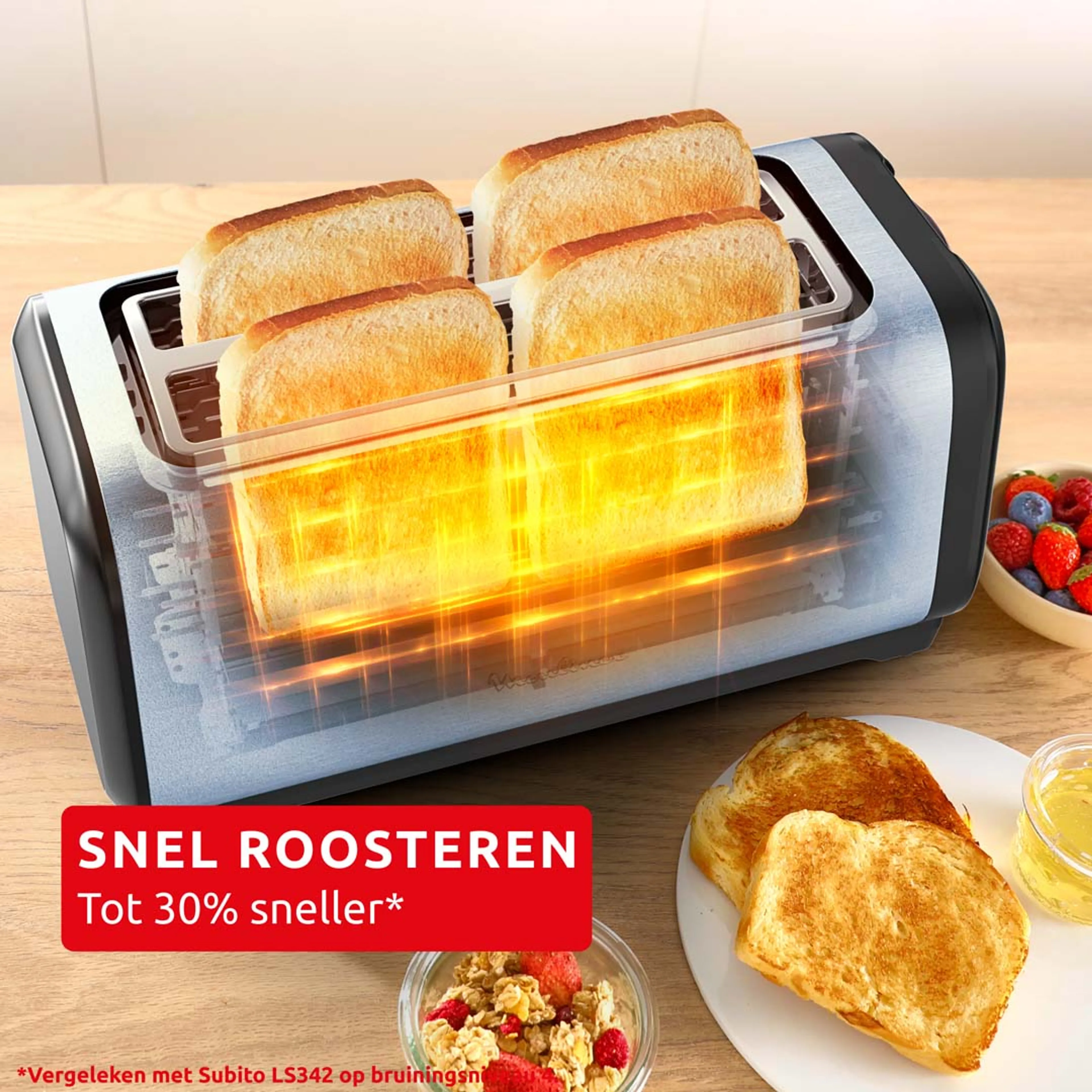 Moulinex Broodrooster Subito LS5S4DE0 image