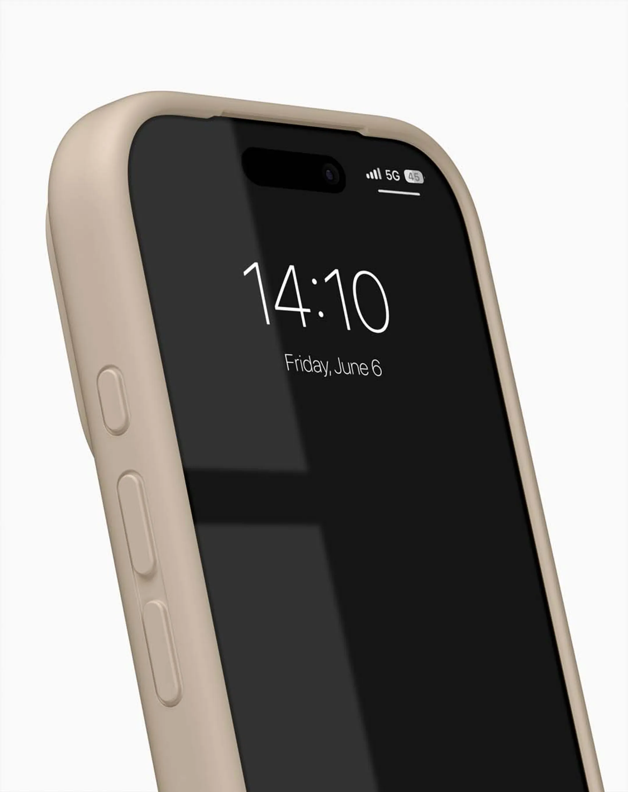 iDeal of Sweden Coque en silicone MagSafe iPhone 17 Pro Max - Beige image