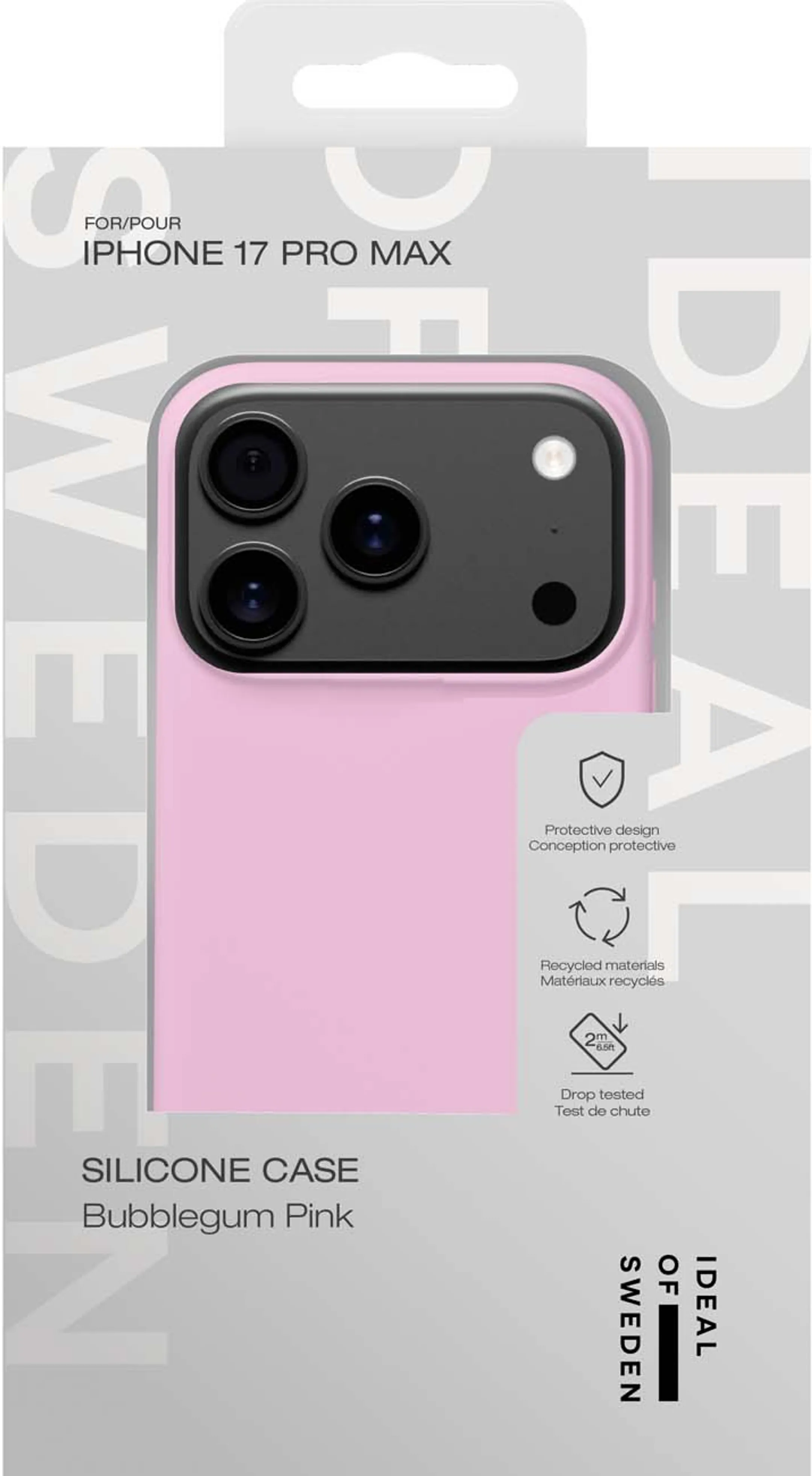 iDeal of Sweden Coque en silicone MagSafe pour iPhone 17 Pro Max - Rose image