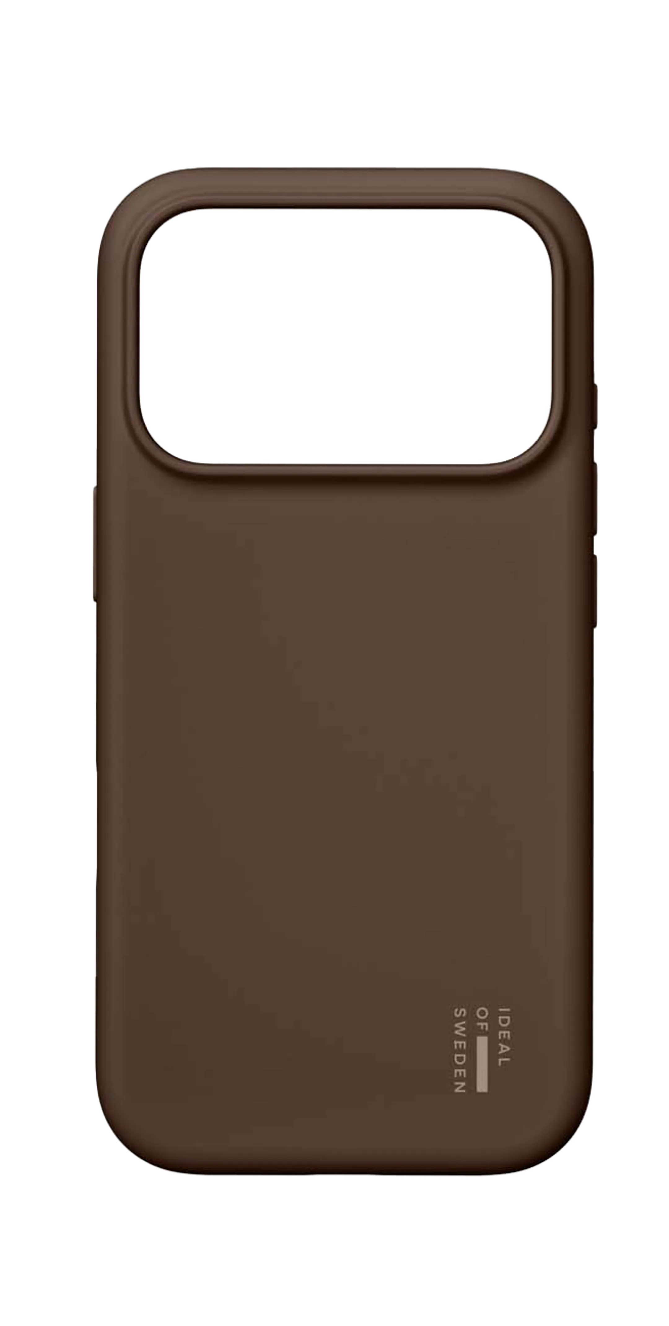 Silicone cover MagSafe voor i Phone 17 Pro Max - Bruin