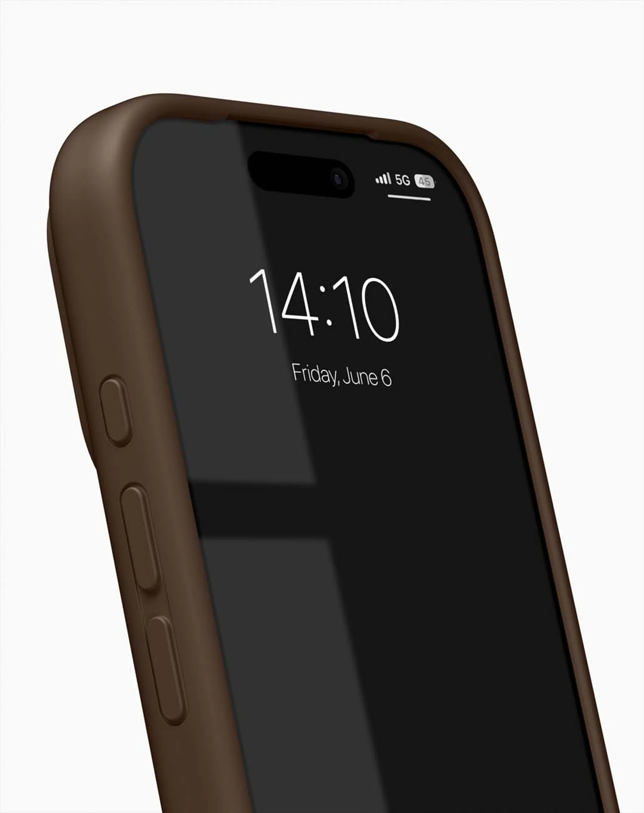 iDeal of Sweden Coque en silicone MagSafe pour iPhone 17 Pro Max - Brune image