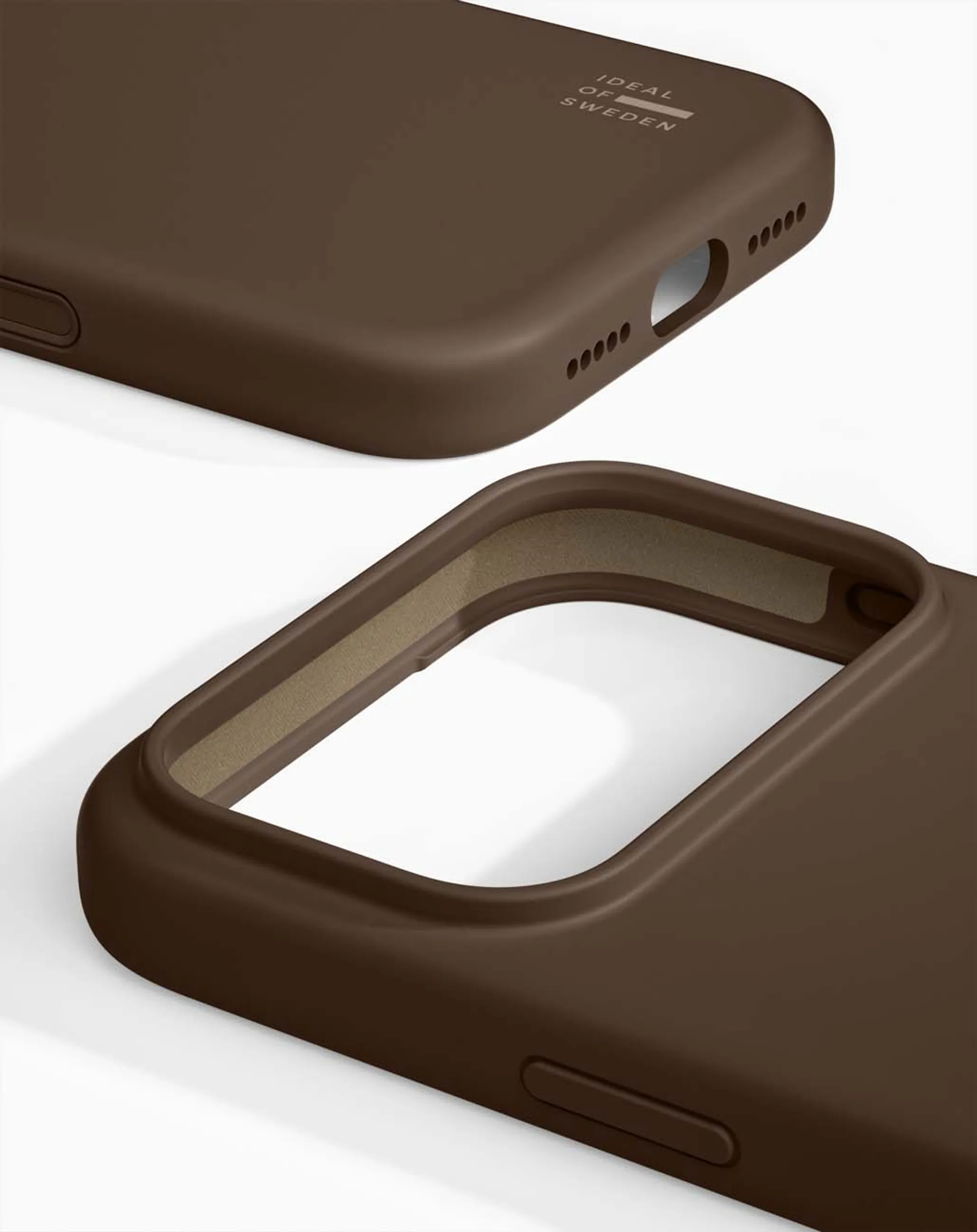 iDeal of Sweden Coque en silicone MagSafe pour iPhone 17 Pro Max - Brune image