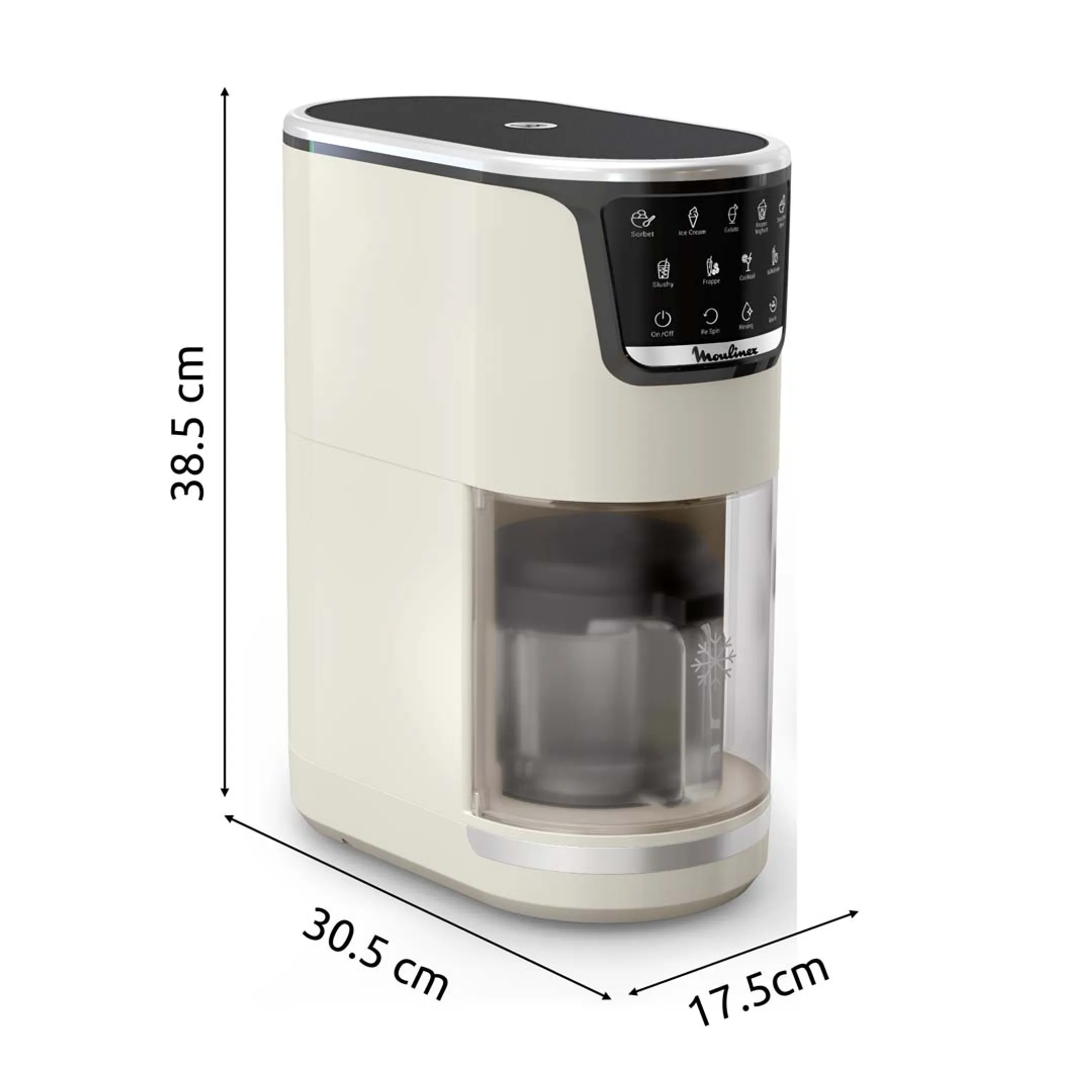Moulinex Sorbetière Dolci MJ602AF0 image