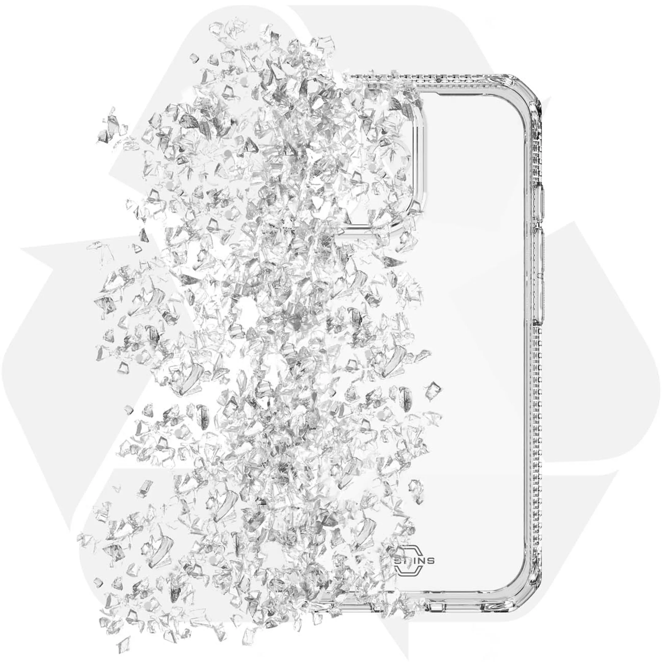 ITskins Clear case voor iPhone 17 - Transparant image
