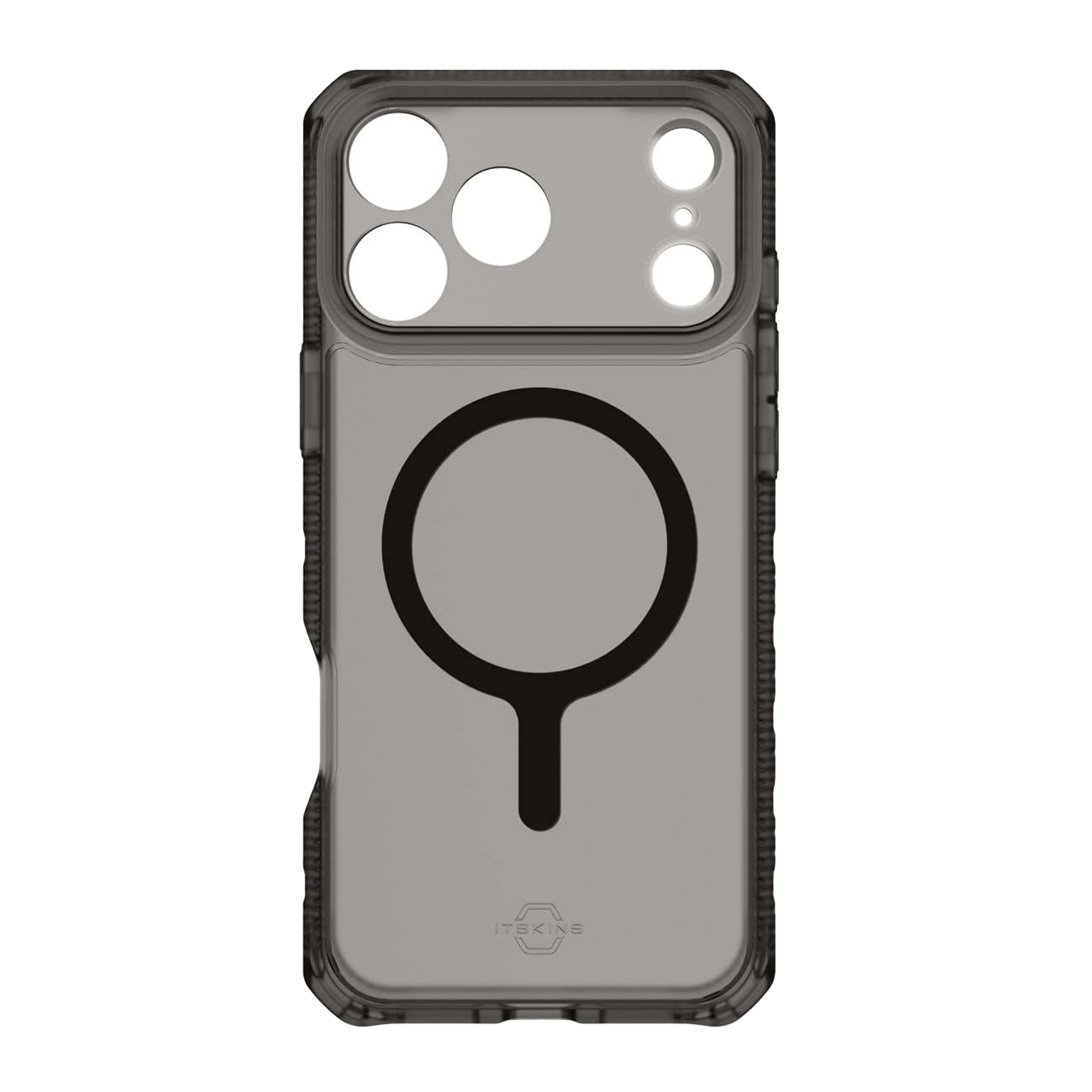 Clear case voor iPhone 17 Pro Max - Transparant zwart