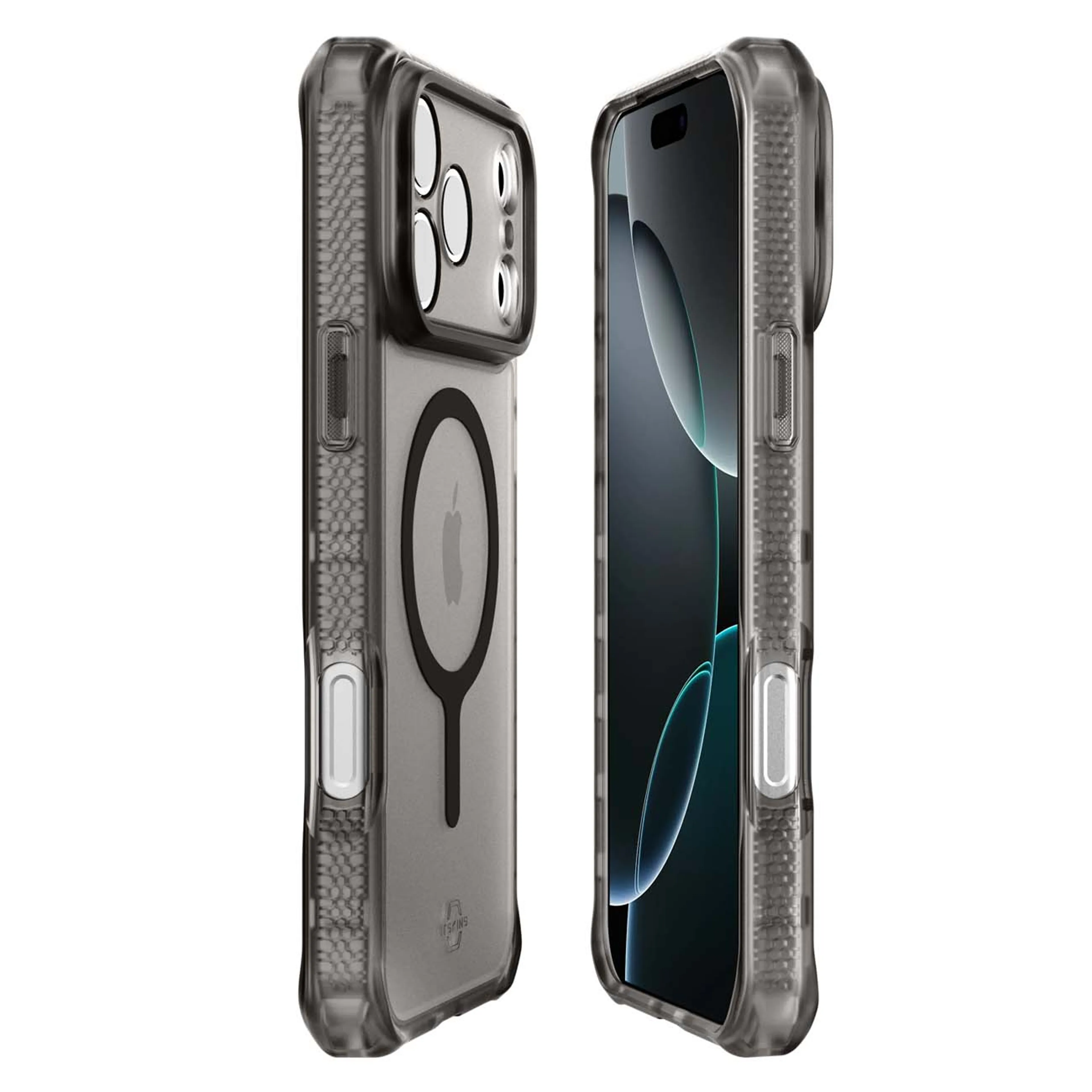 ITskins Clear case voor iPhone 17 Pro Max - Transparant zwart image