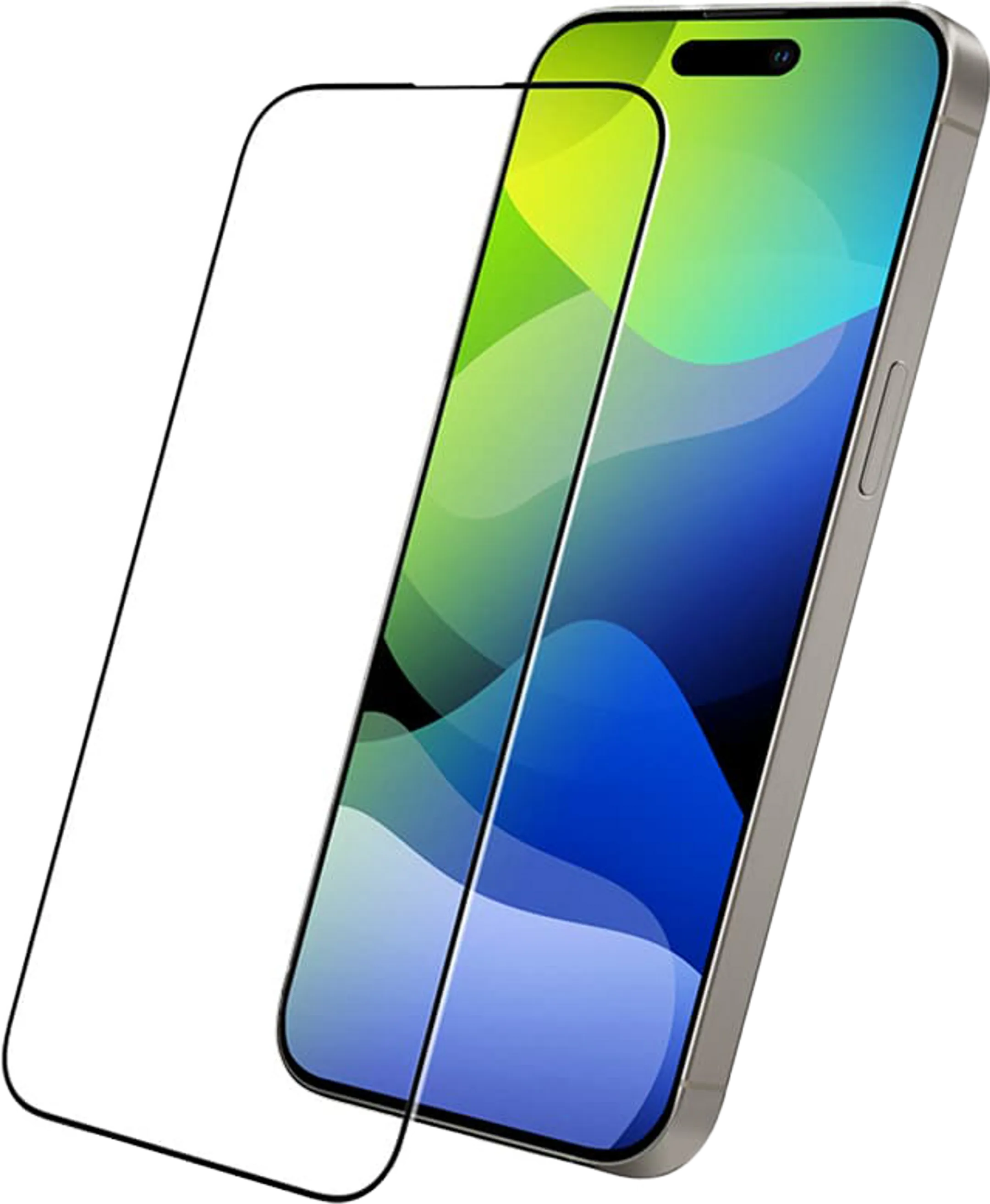 Curved screenprotector voor iPhone Air