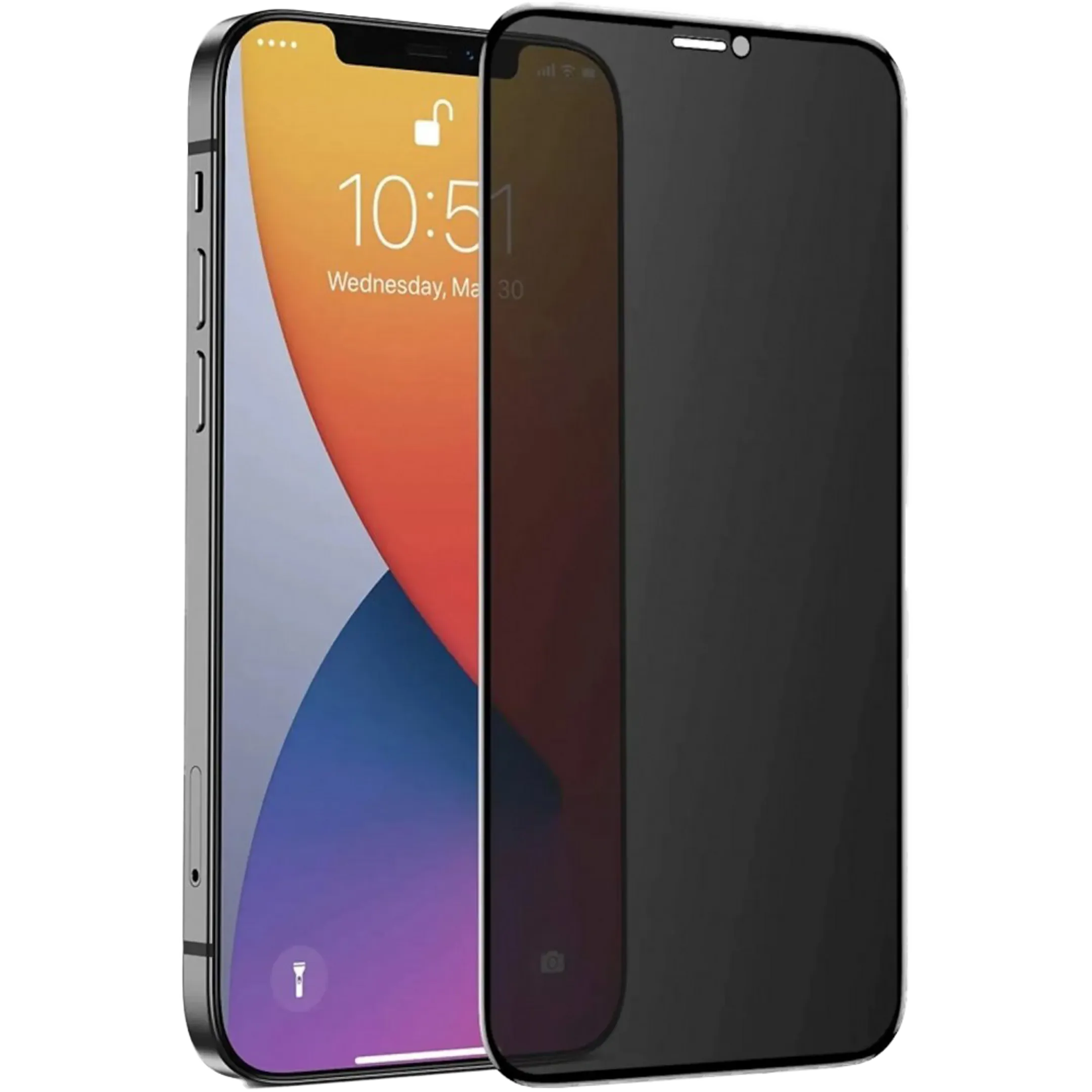 Privacy screenprotector voor iPhone 17 Pro