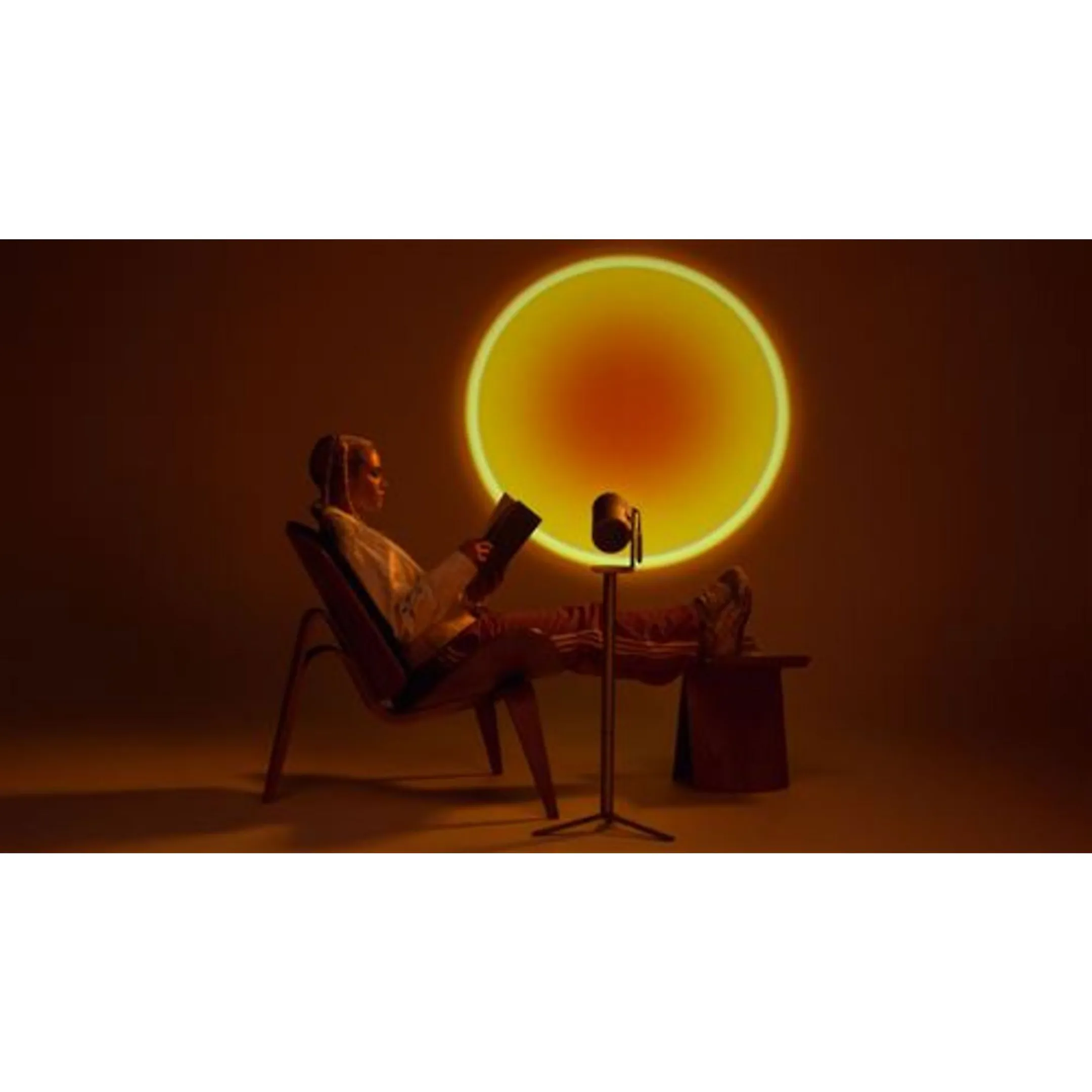 XGIMI MoGo 4 draagbare projector met PowerBase Stand - Grijs image