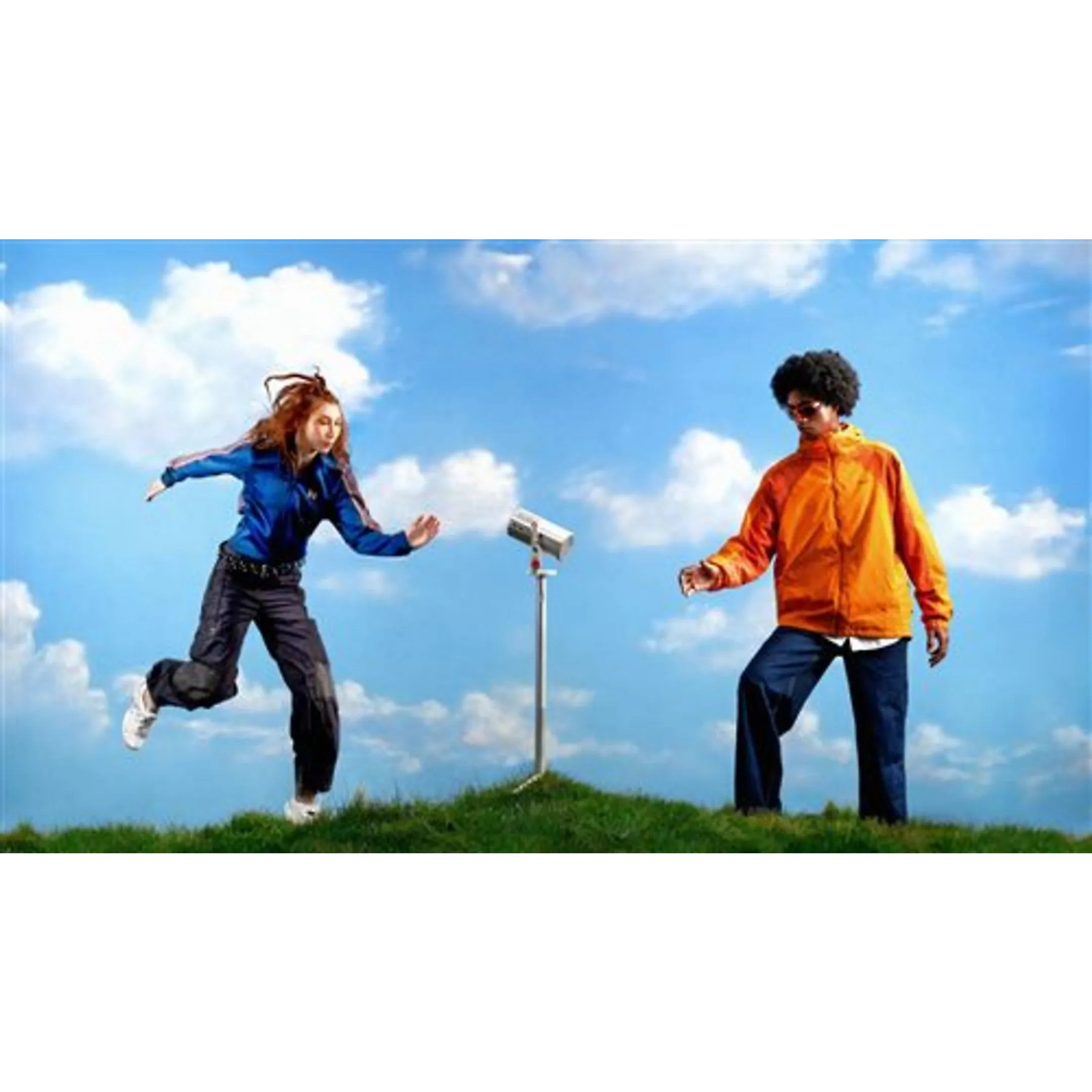 XGIMI MoGo 4 draagbare projector met PowerBase Stand - Grijs image