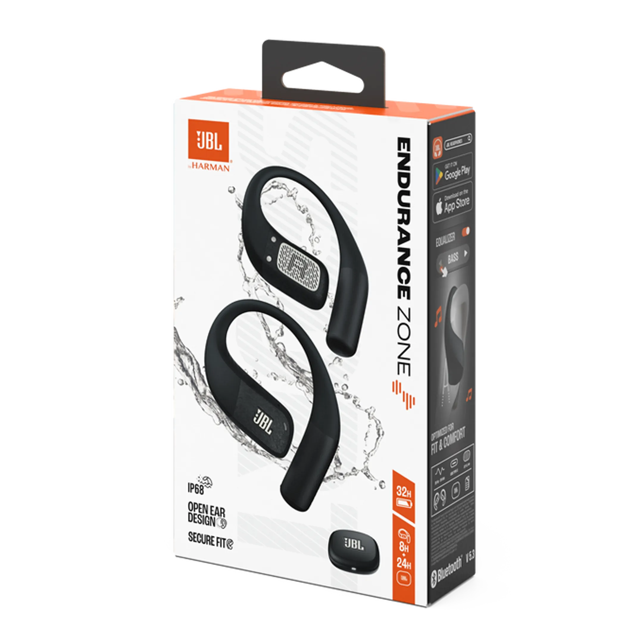 JBL Endurance Zone spoort oortjes - Zwart image