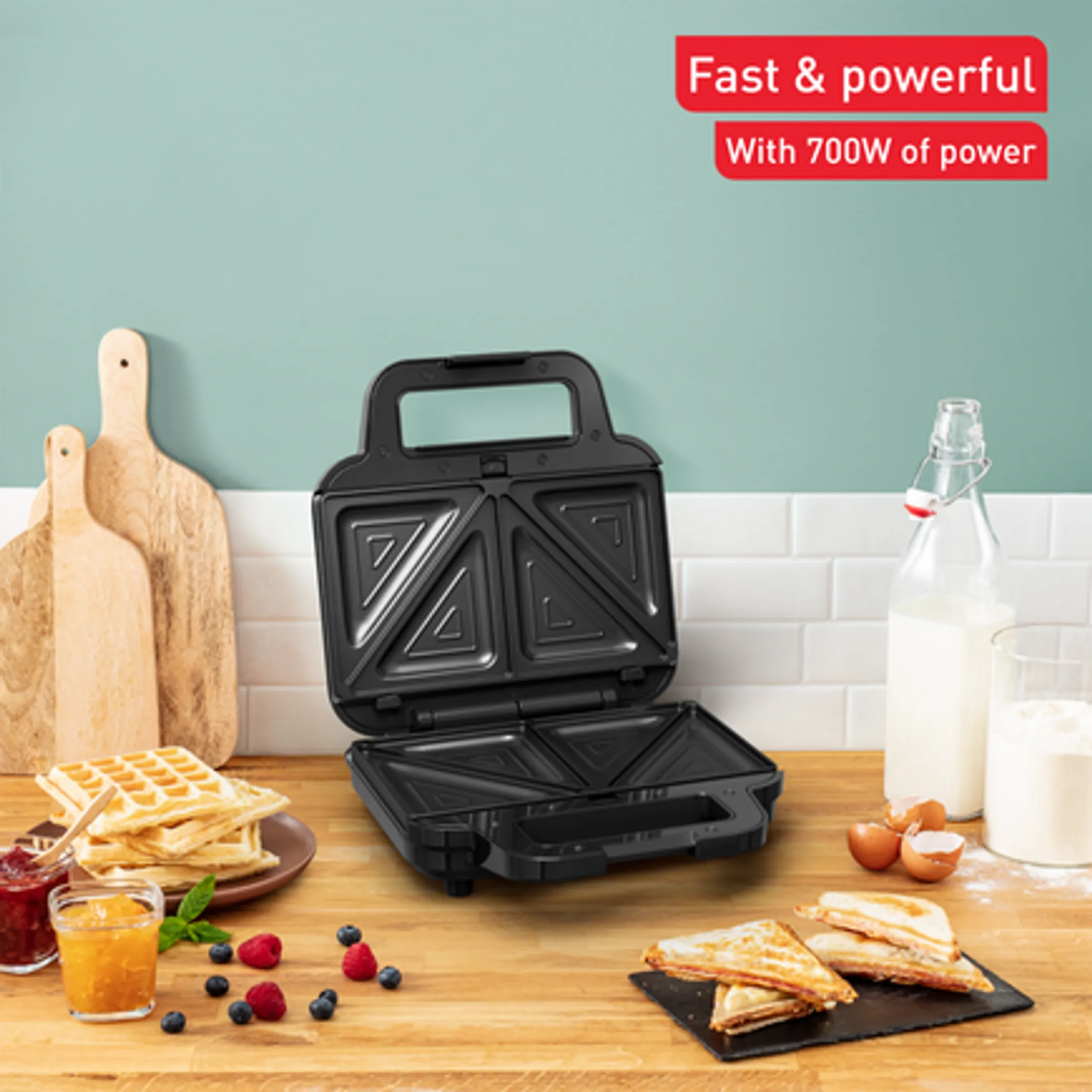 Tefal Croque monsieur UltraCompact 3-in-1 SW383D10 image