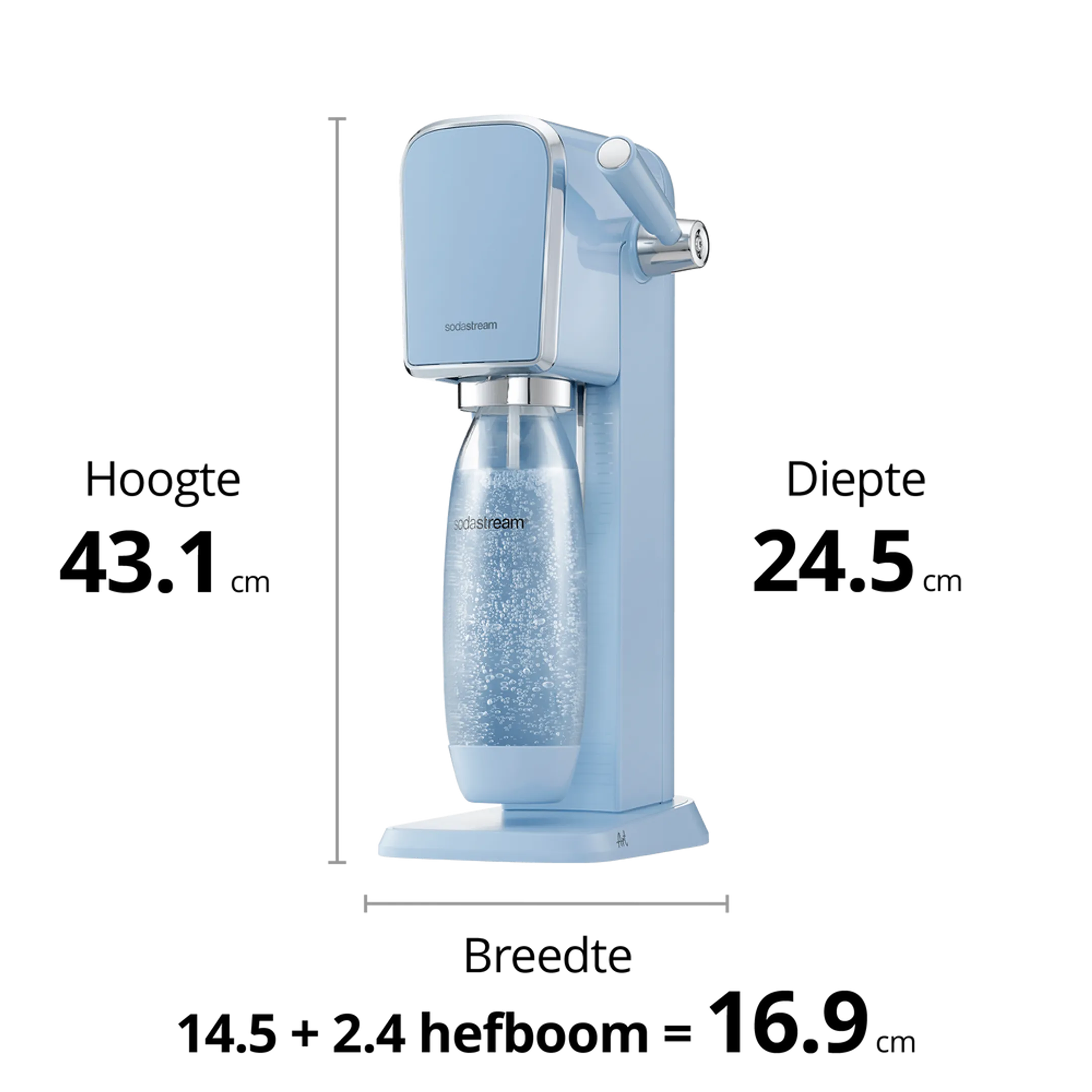 Sodastream Bruiswatertoestel Art Blauw image