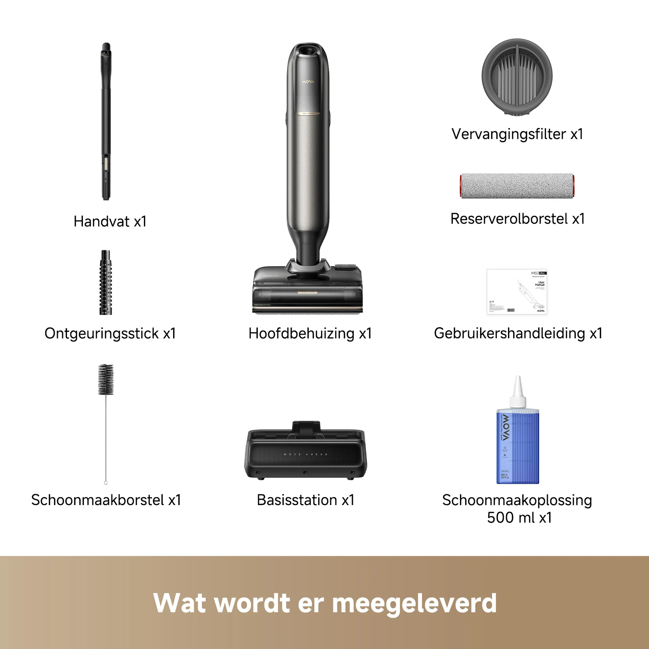 MOVA Vloerreiniger M50 Ultra Black image