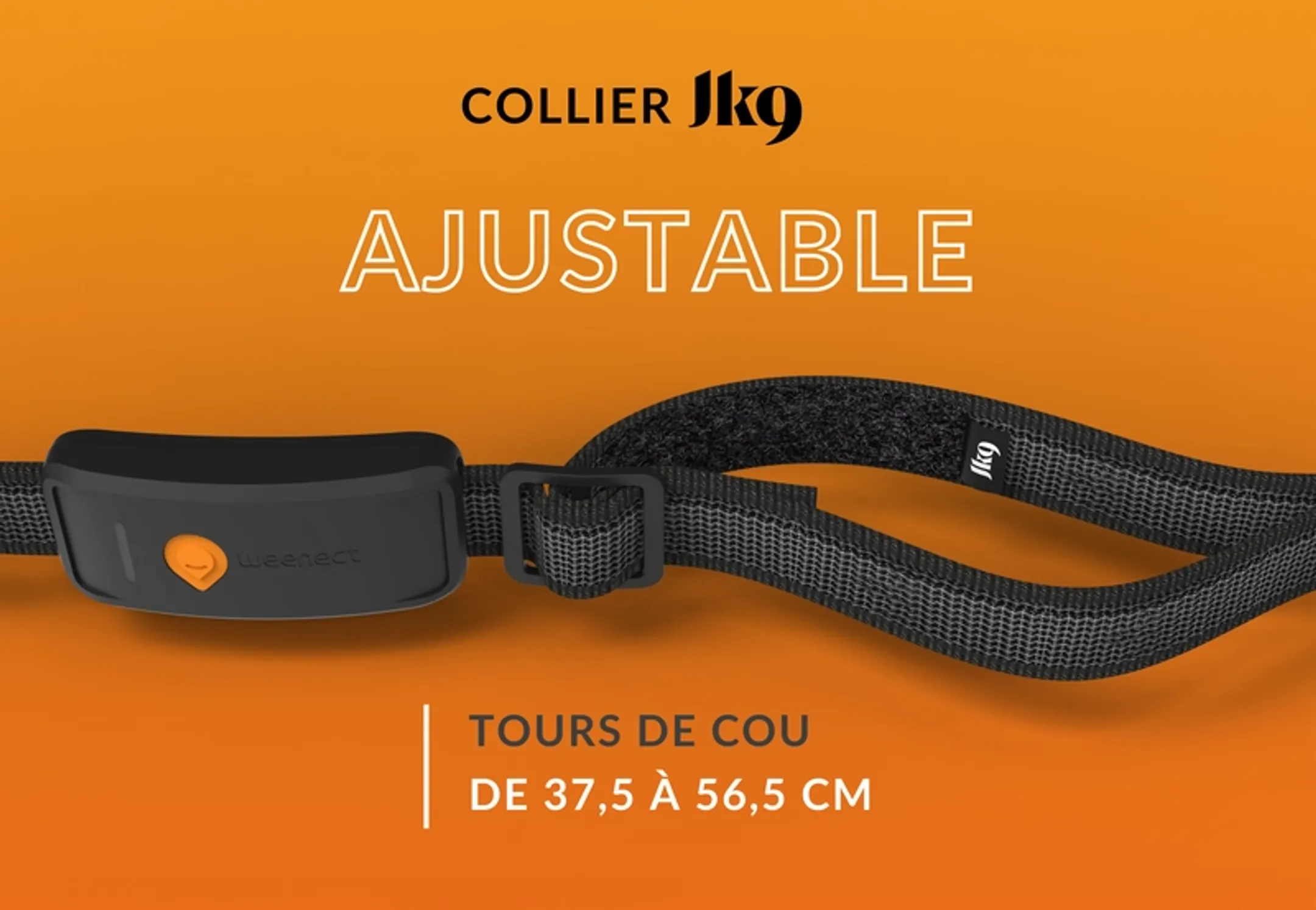 Weenect Collier GPS pour chien Weenect XT - Noir image