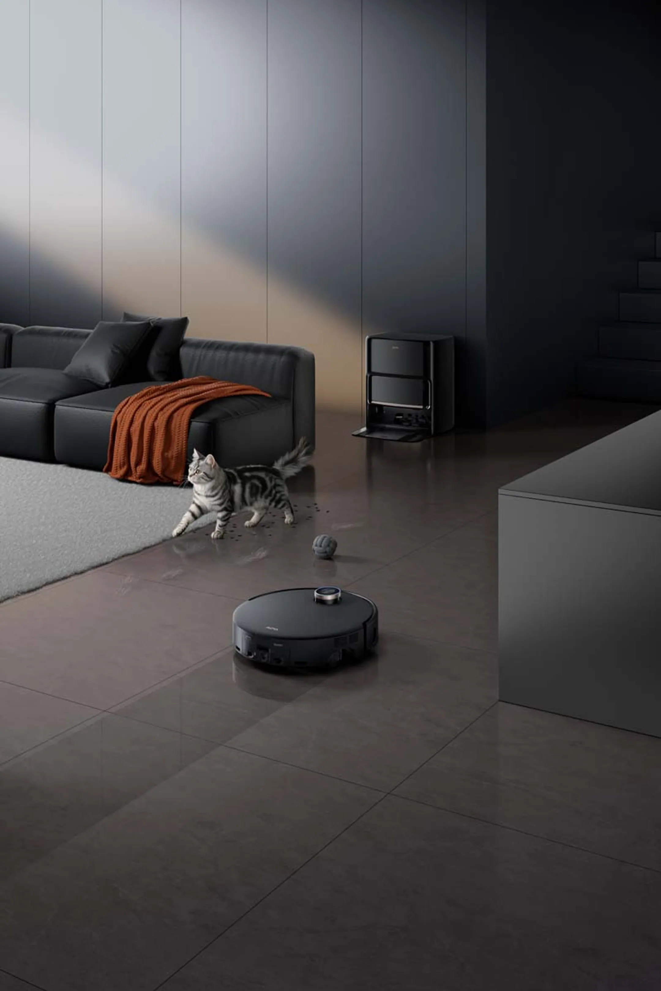 MOVA Aspirateur robot 2en1 Z60 Ultra Roller Complete Black image