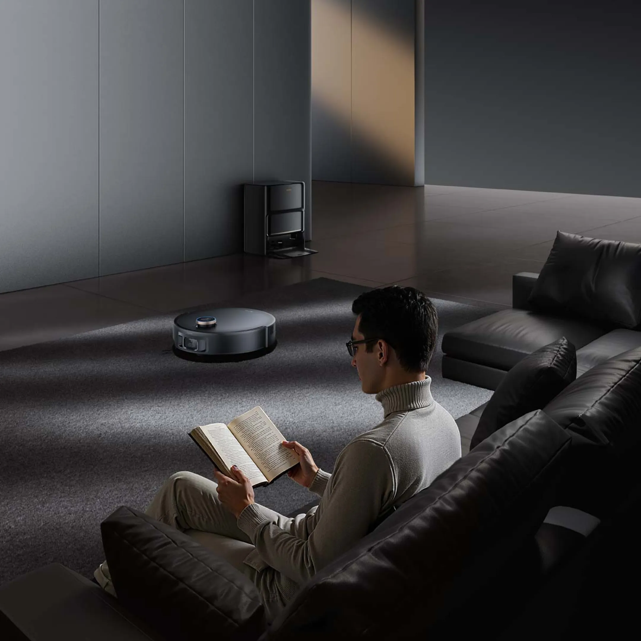 MOVA Aspirateur robot 2en1 Z60 Ultra Roller Complete Black image