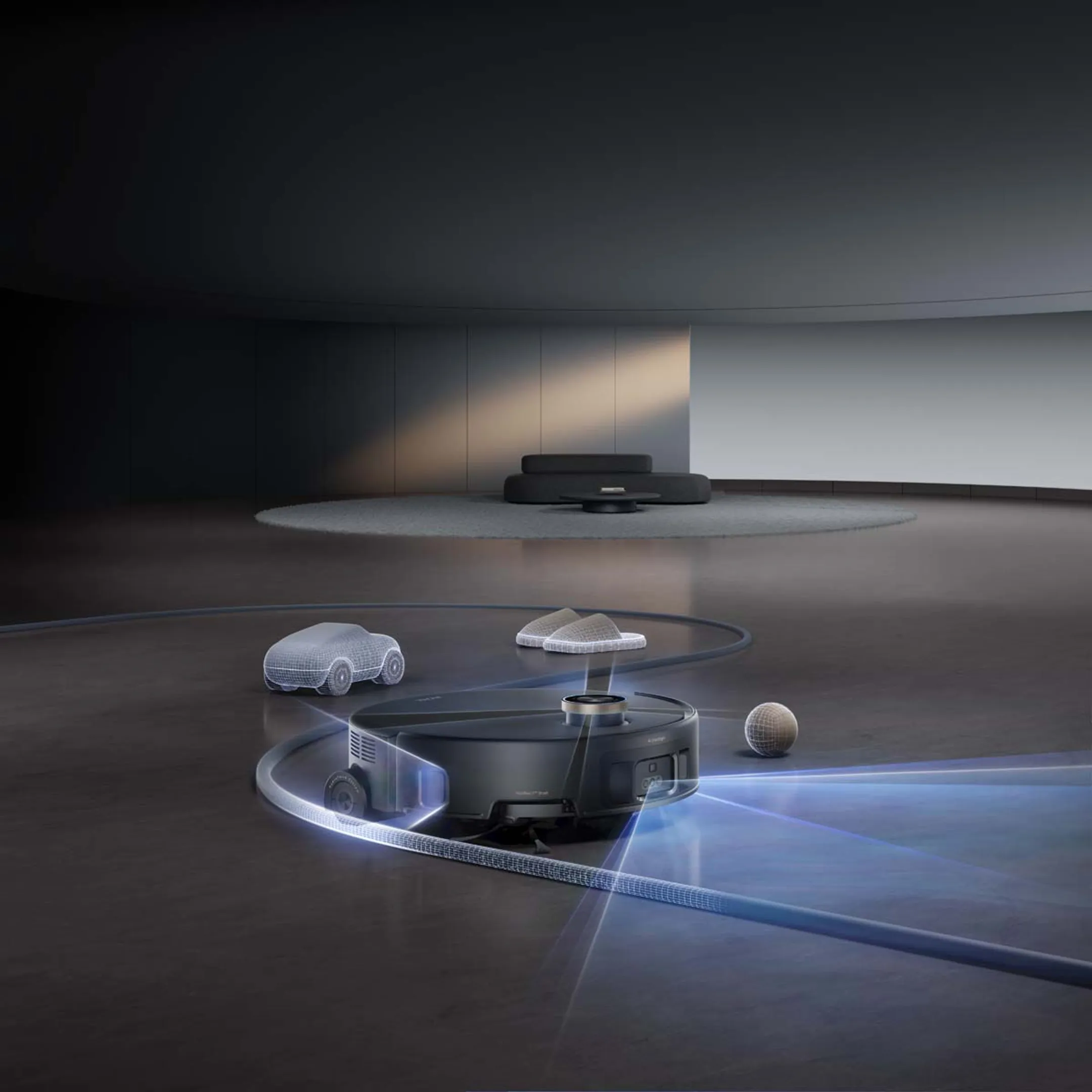 MOVA Aspirateur robot 2en1 Z60 Ultra Roller Complete Black image