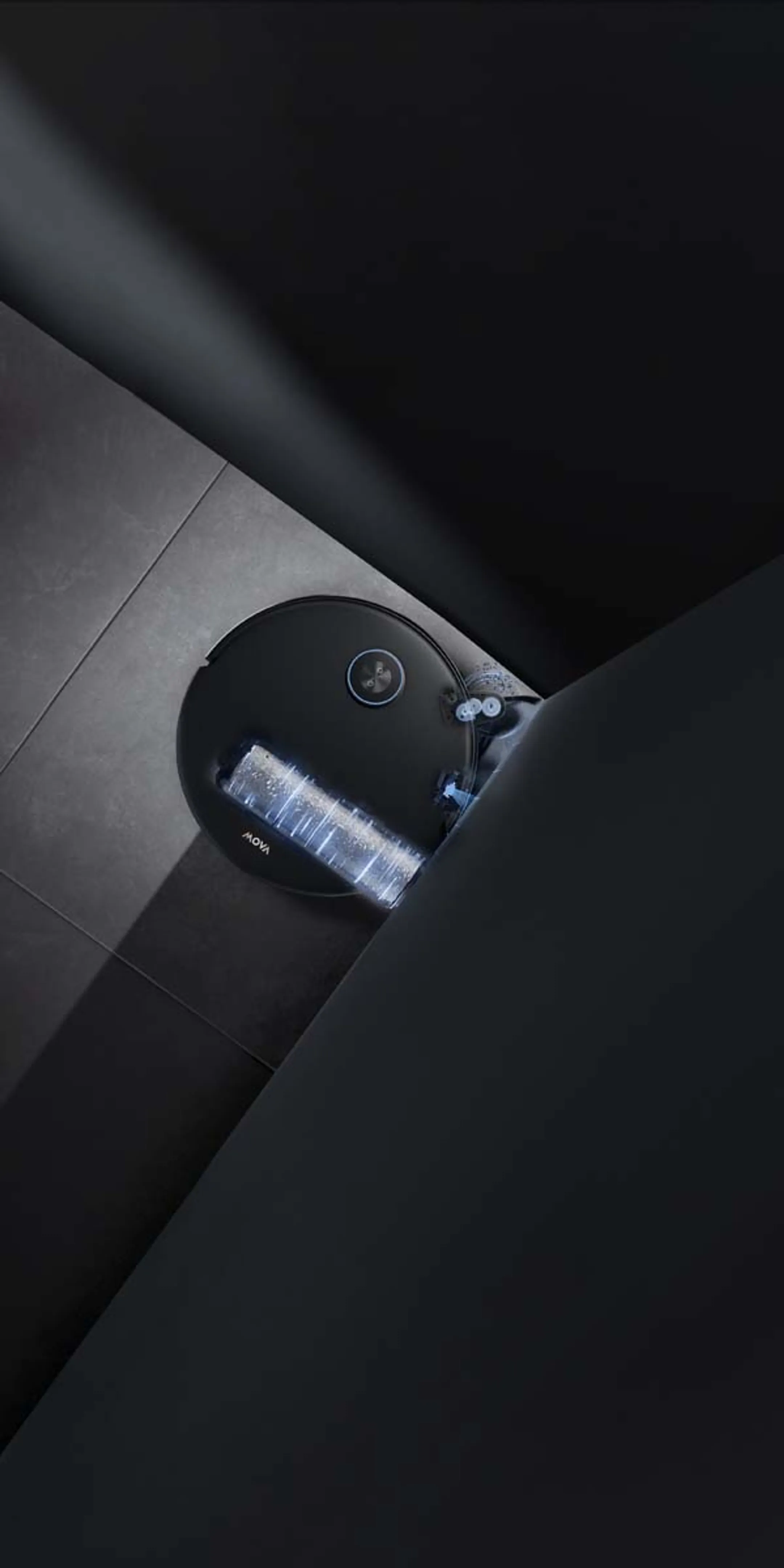 MOVA Aspirateur robot 2en1 Z60 Ultra Roller Complete Black image