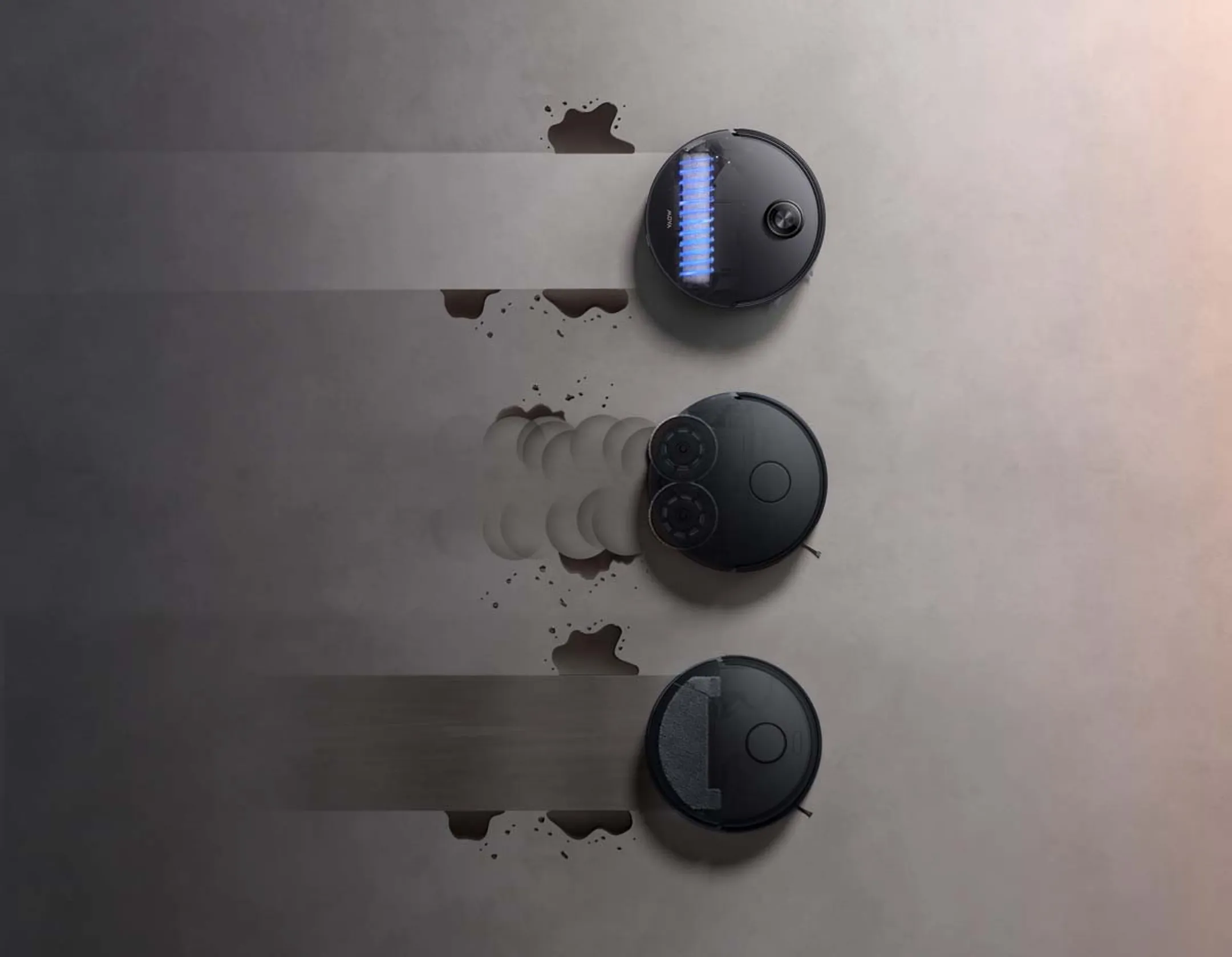 MOVA Aspirateur robot 2en1 Z60 Ultra Roller Complete Black image