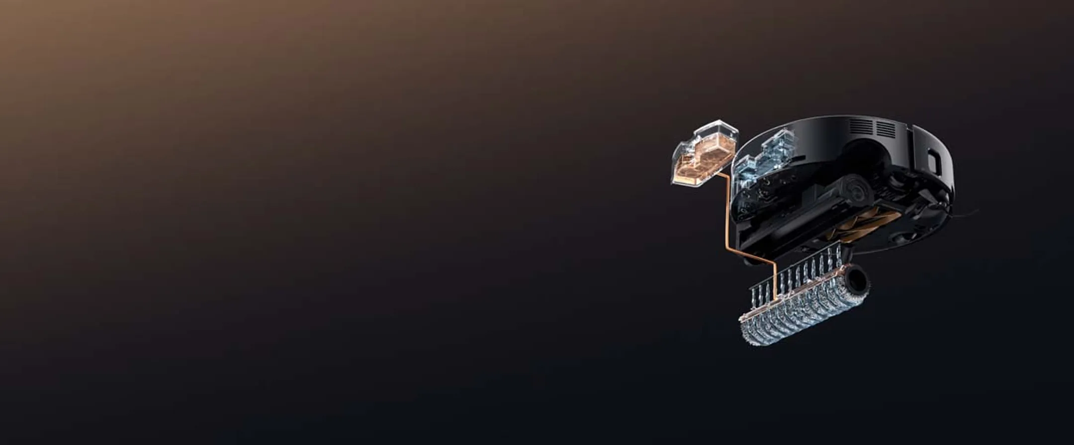 MOVA Aspirateur robot 2en1 Z60 Ultra Roller Complete Black image