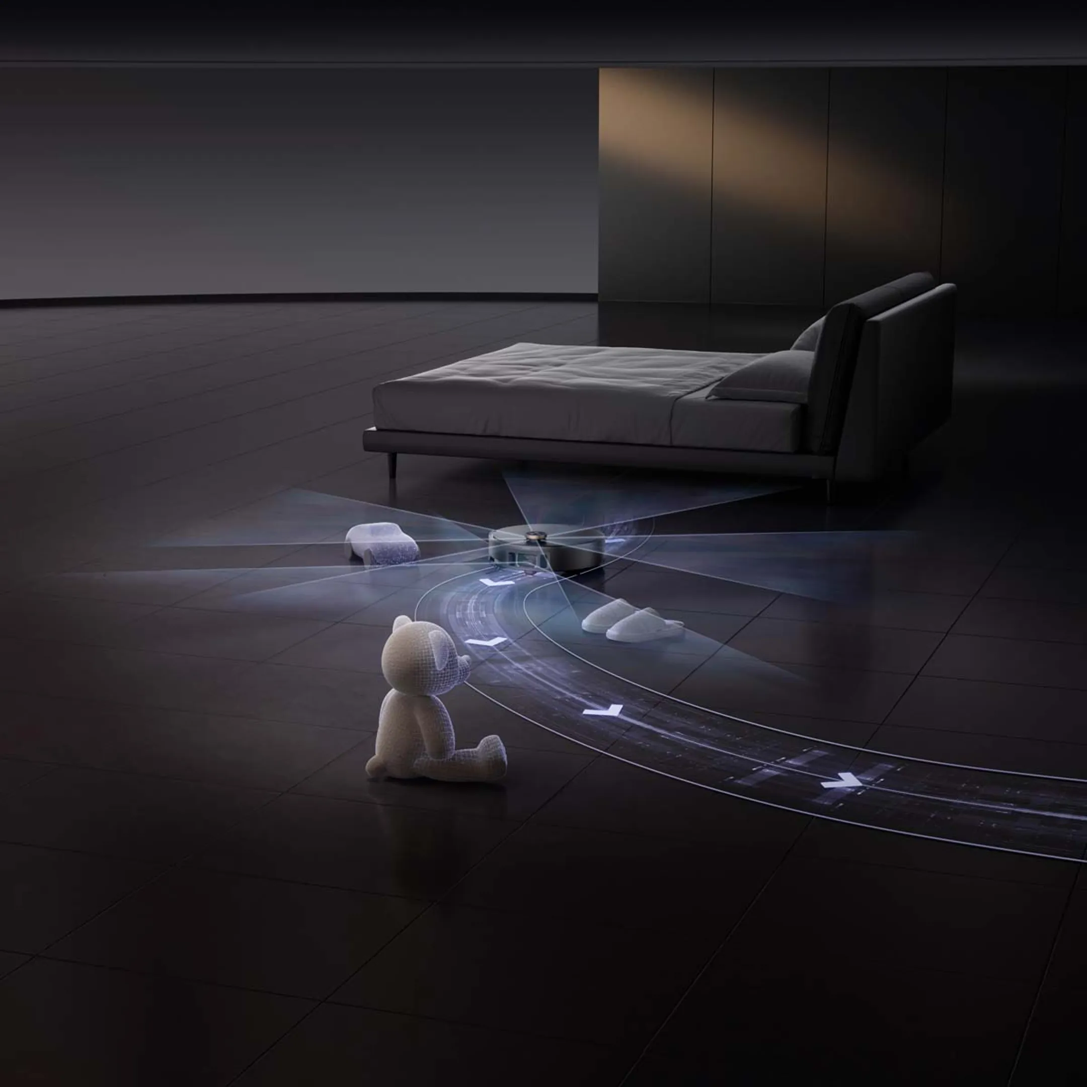 MOVA Aspirateur robot 2en1 Z60 Ultra Roller Complete Black image