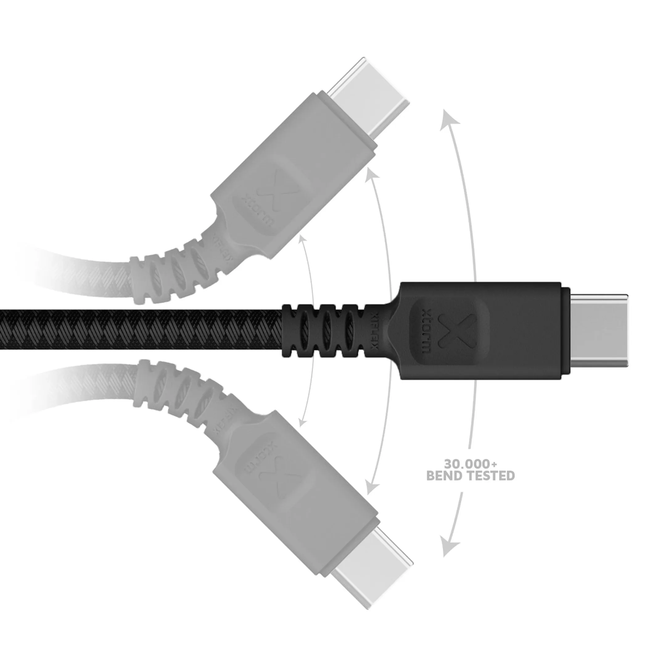 Xtorm Next Gen Cable USB to USB-C (1,5m) Black image
