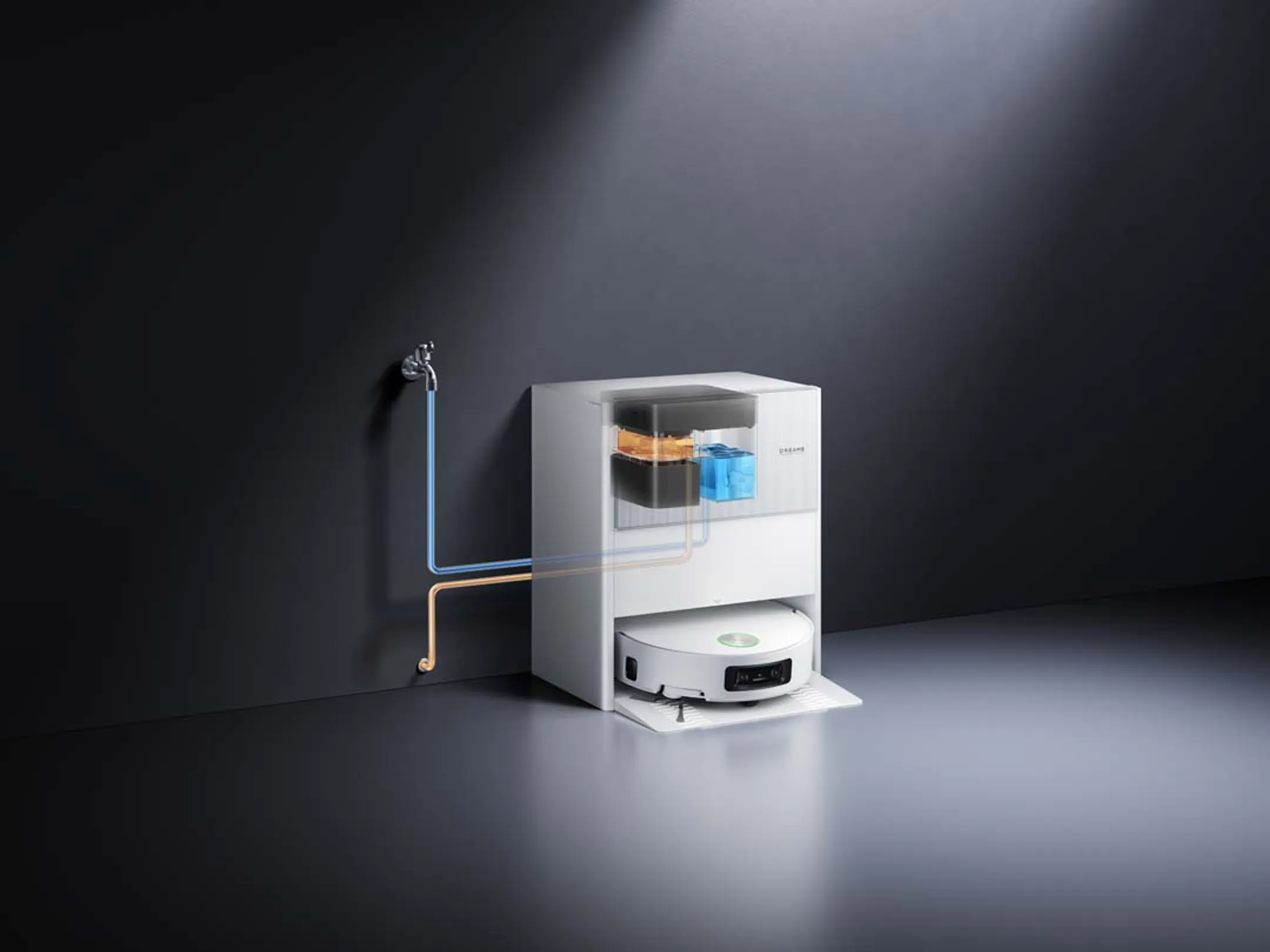 Dreame Aspirateur robot 2en1 Aqua10 Ultra Roller Complete image