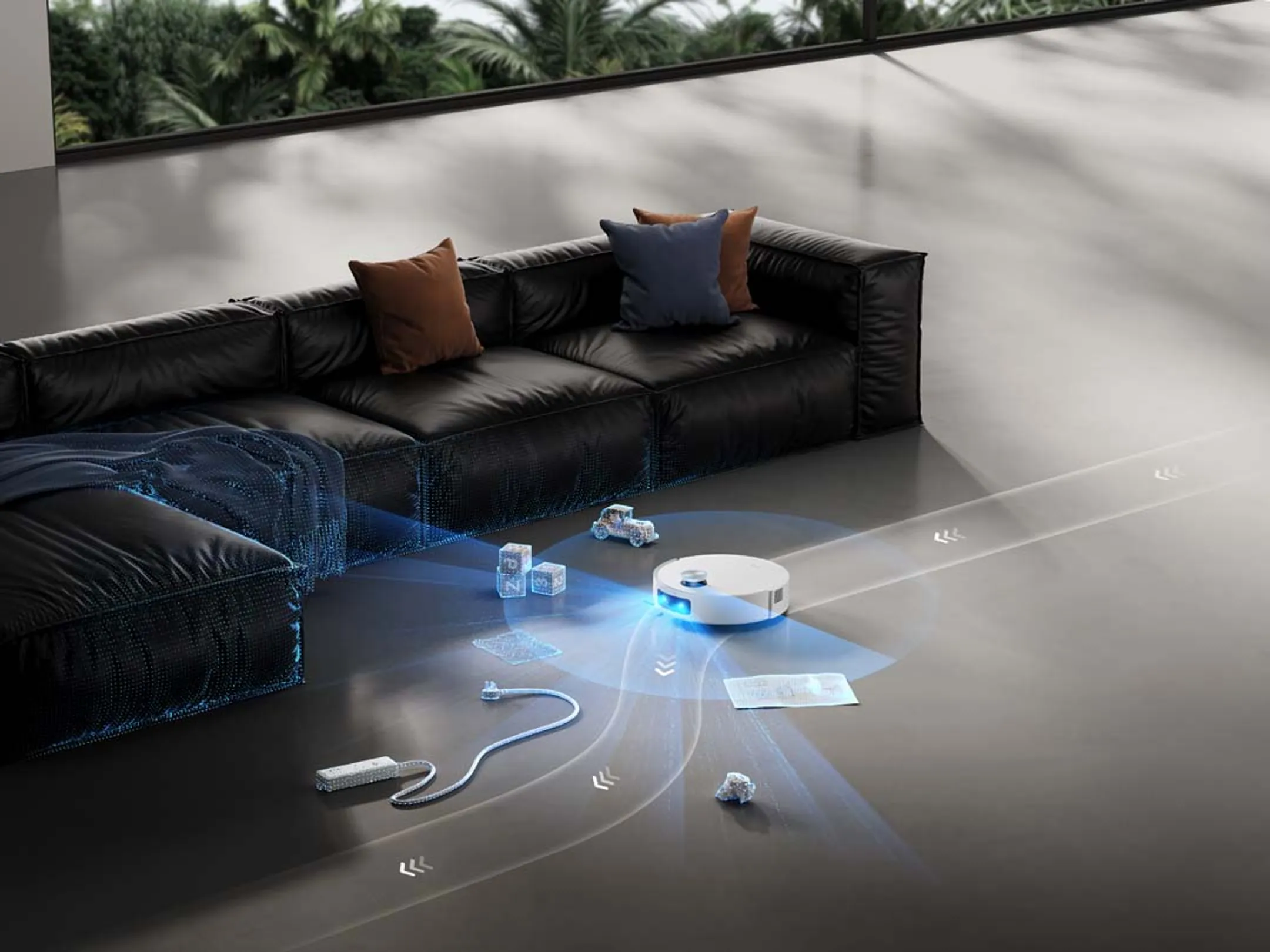 Dreame Aspirateur robot 2en1 Aqua10 Ultra Roller Complete image