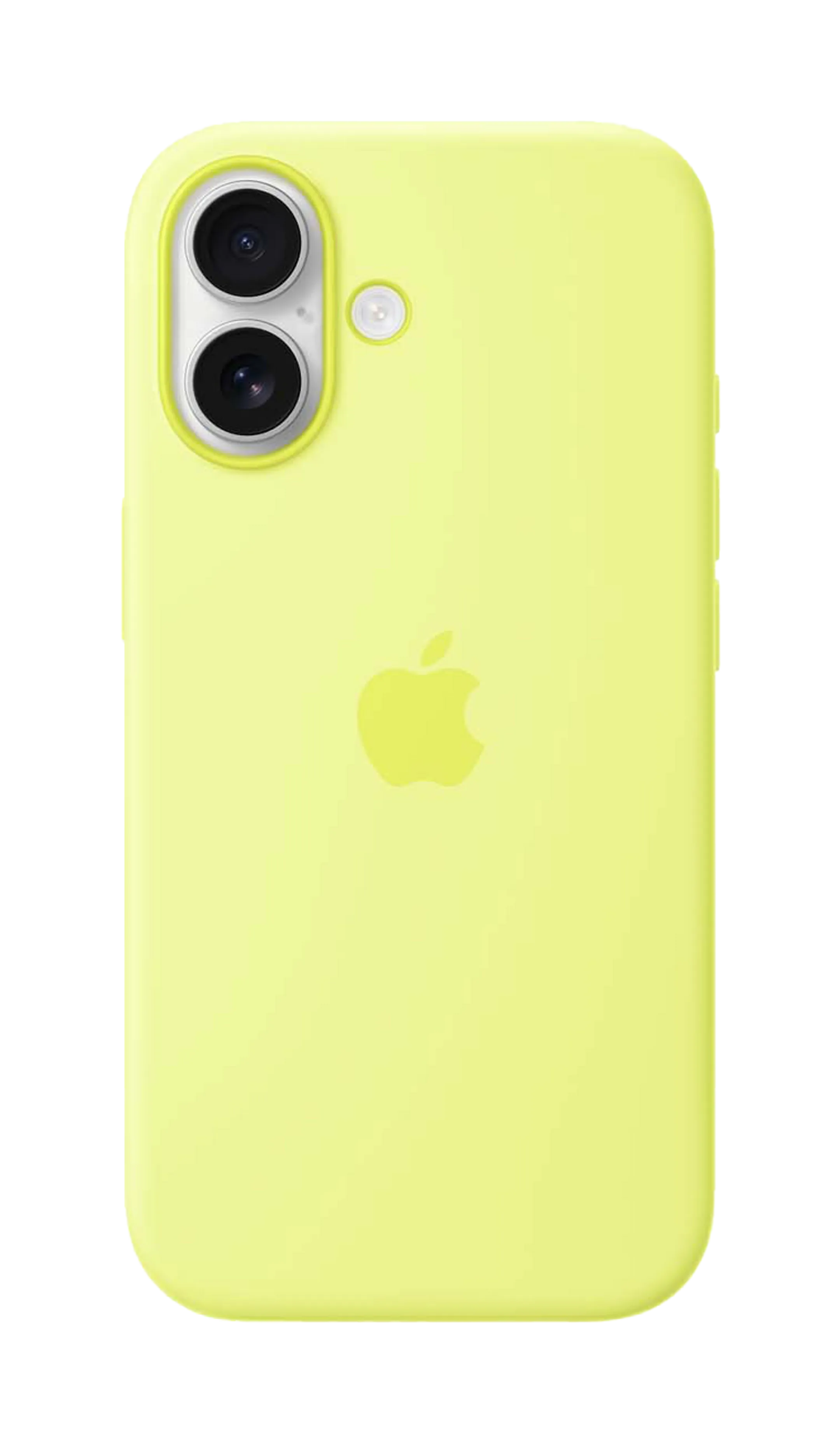 Silicone cover MagSafe voor iPhone 17 - Geel