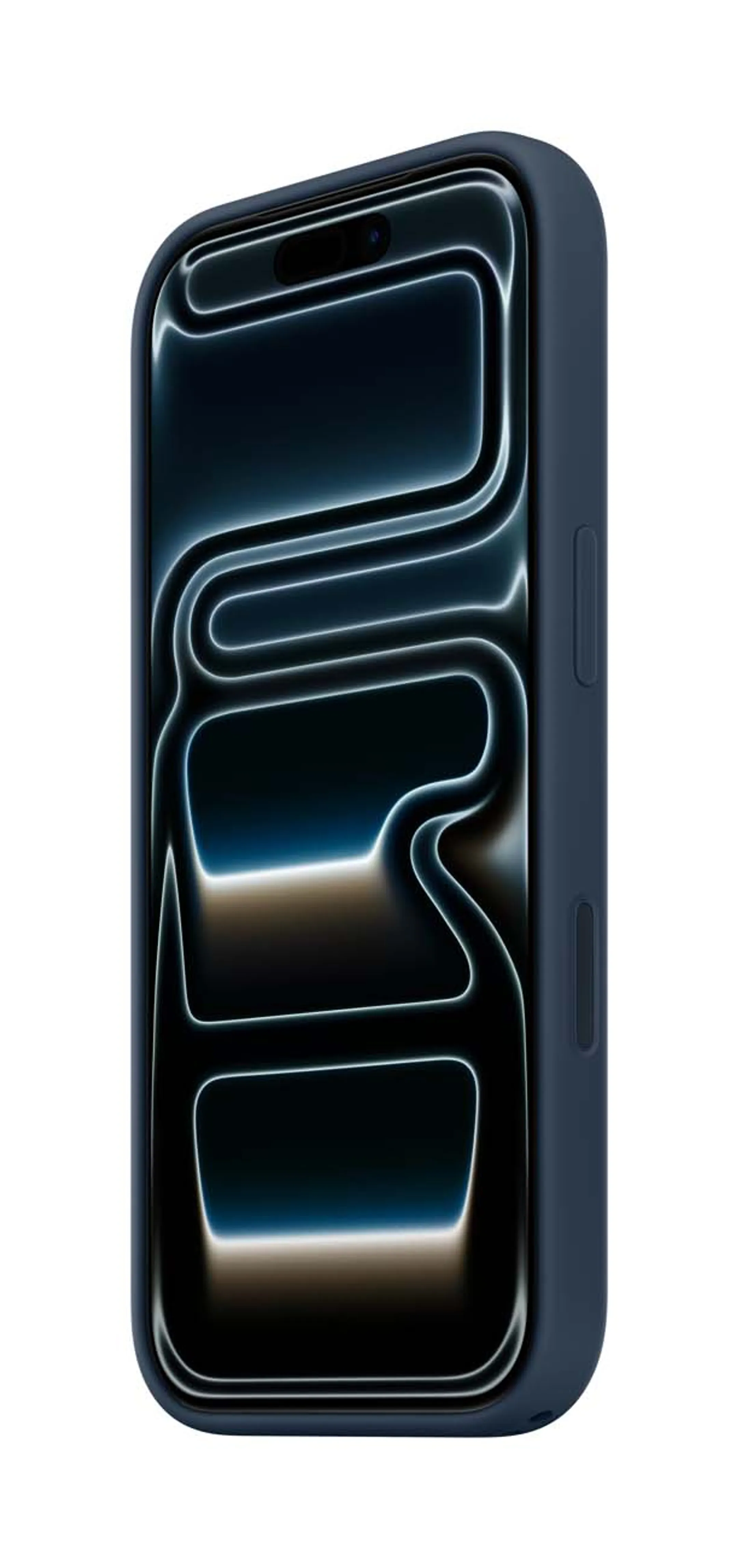 Apple Silicone cover MagSafe voor iPhone 17 Pro - Blauw image