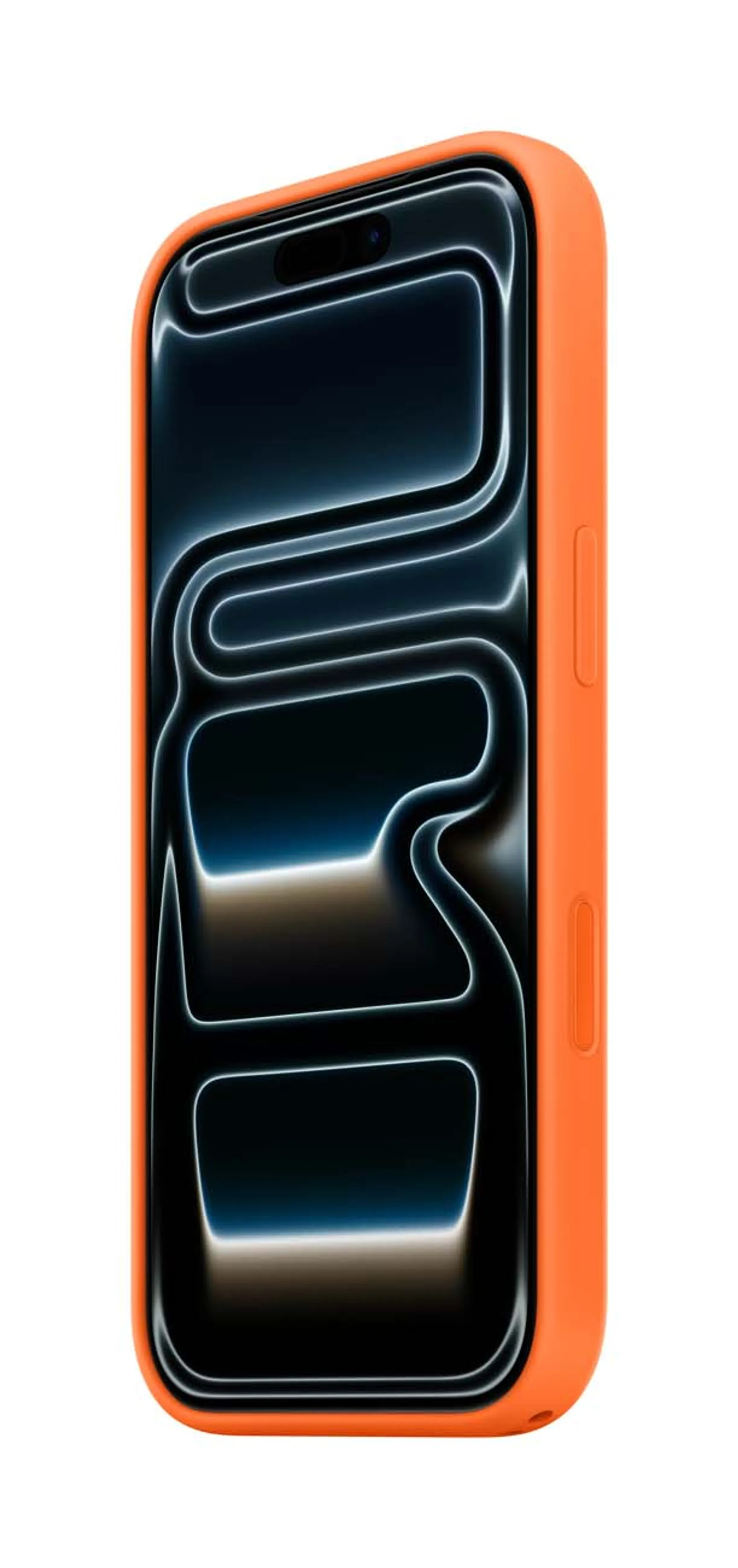 Apple Silicone cover MagSafe voor iPhone 17 Pro - Oranje image