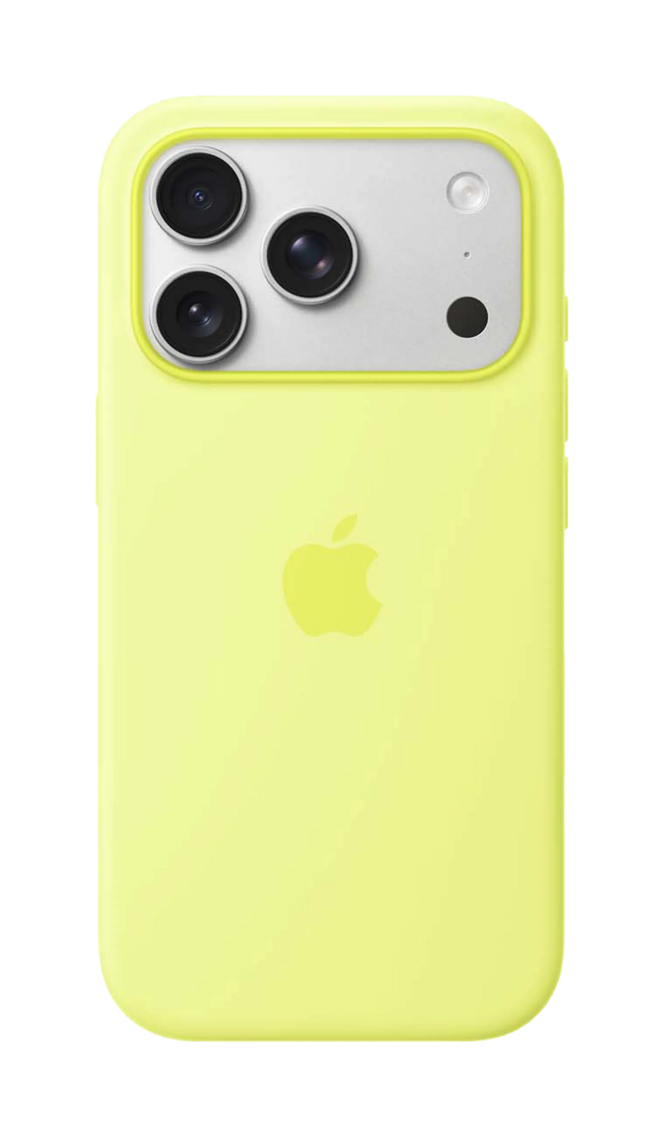 Silicone cover MagSafe voor iPhone 17 Pro - Geel