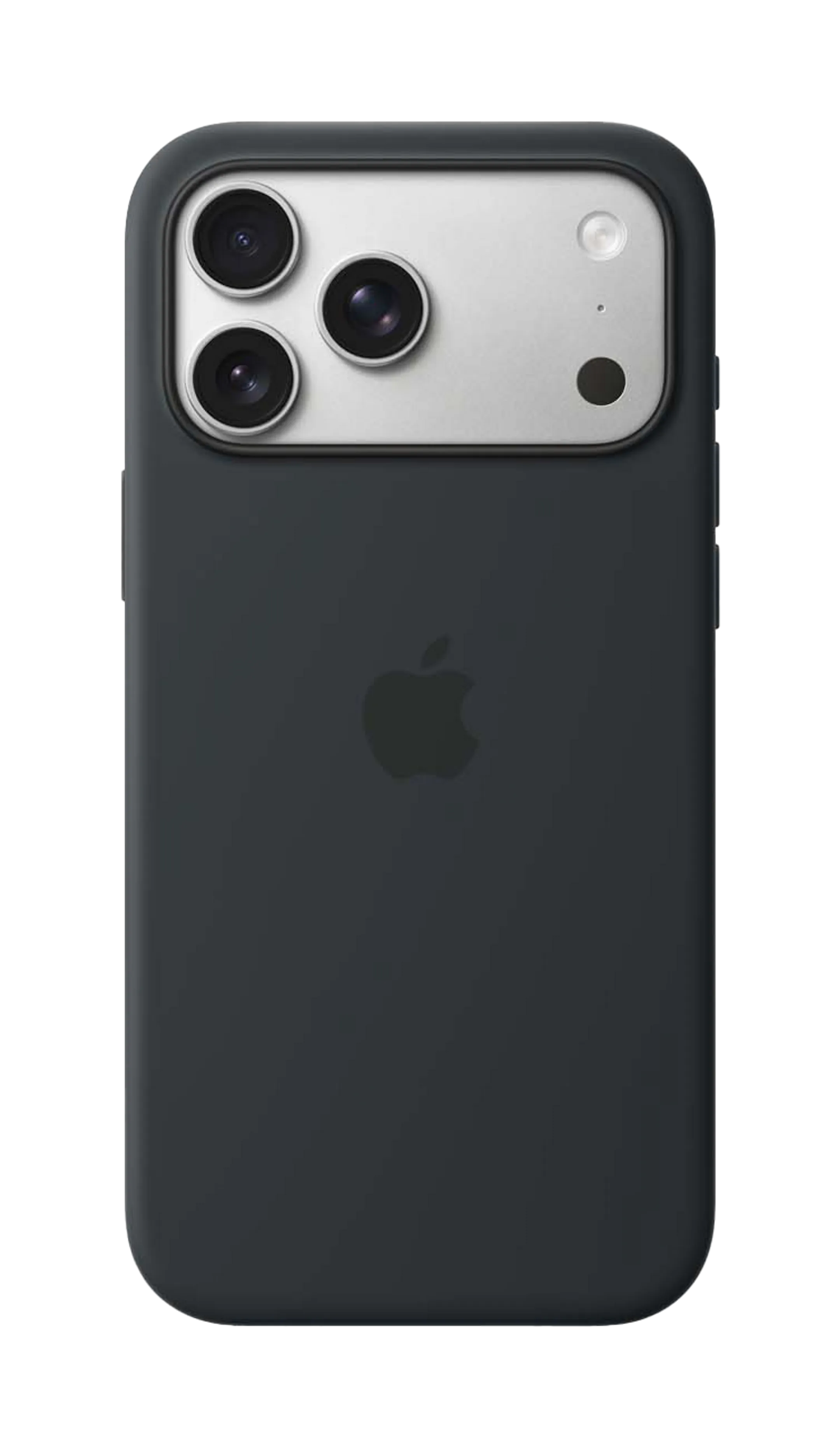 Silicone cover MagSafe voor iPhone 17 Pro Max - Zwart