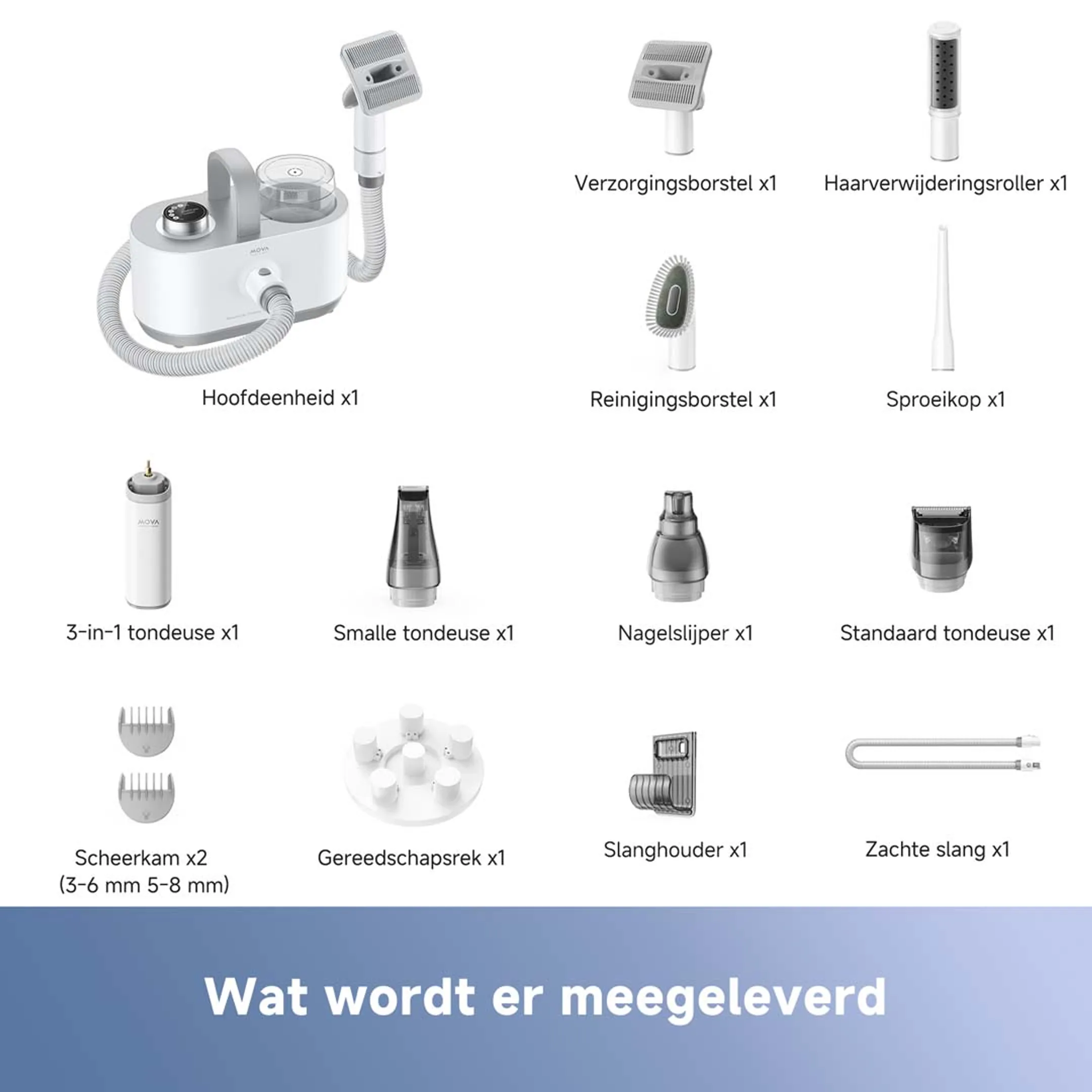 MOVA Vacuümset voor Huisdierverzorgingt G1 Pro image