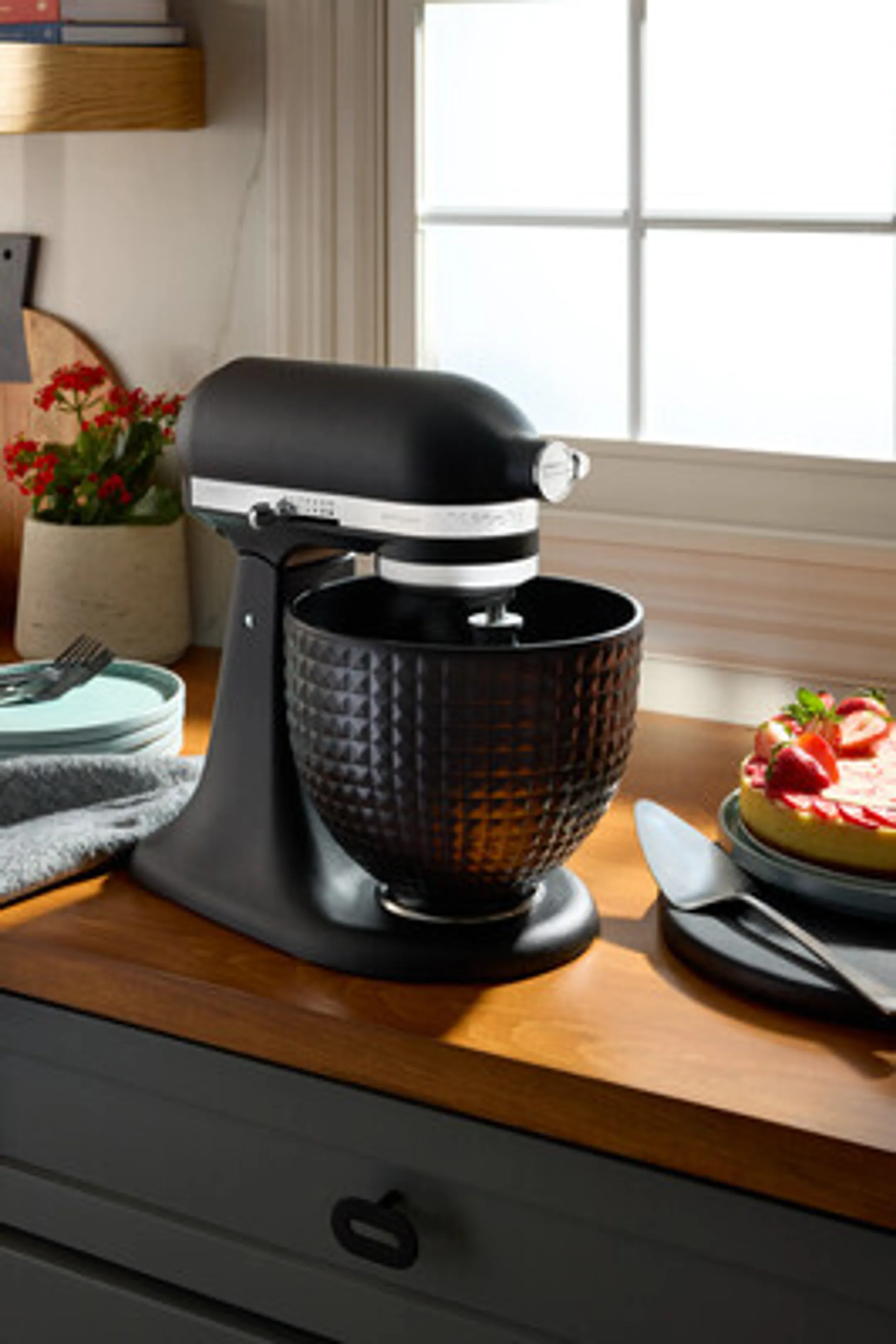 KitchenAid Keukenrobot ARTISAN 5KSM156CXEBK image