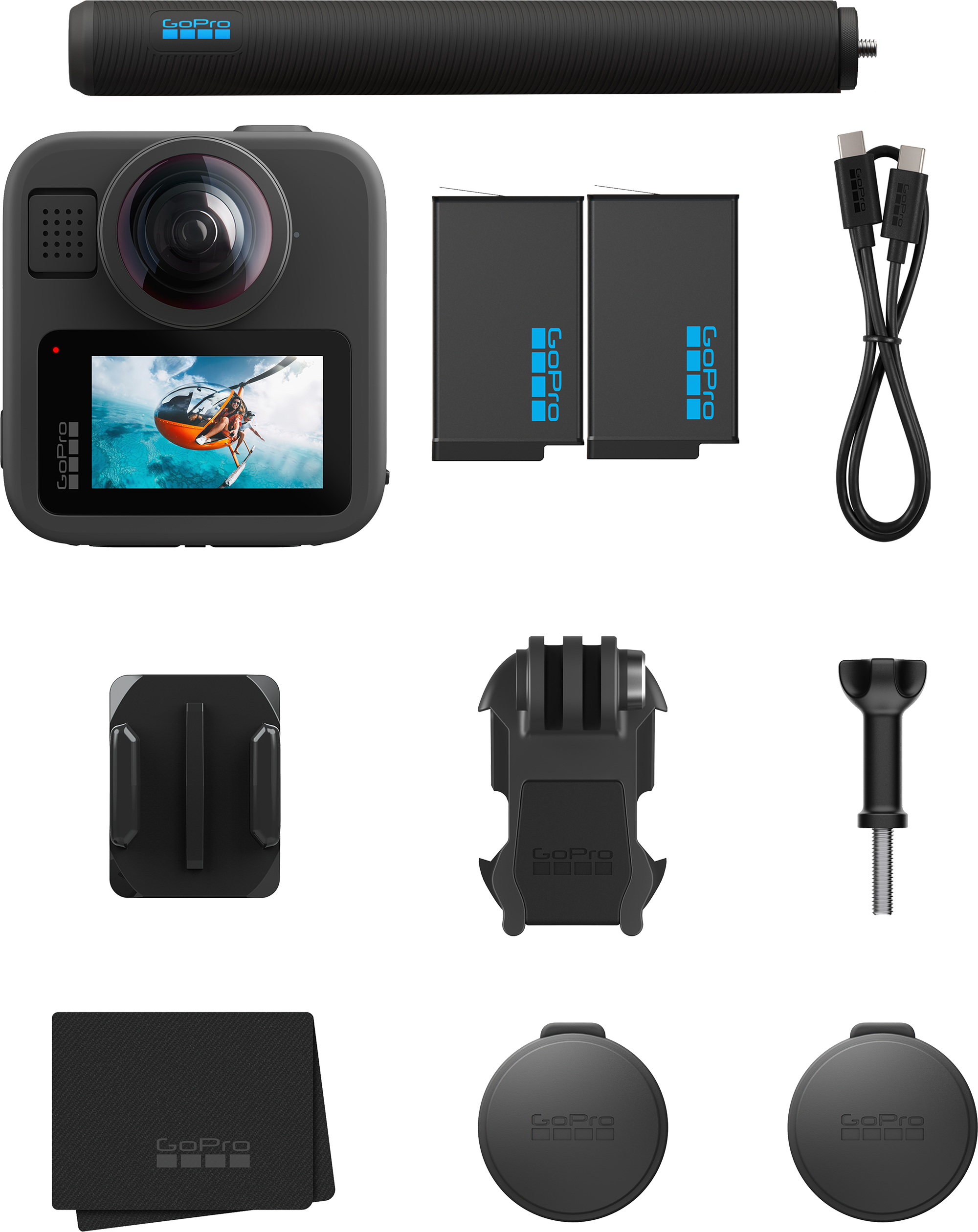 GoPro MAX 2 + Accessories Bundle