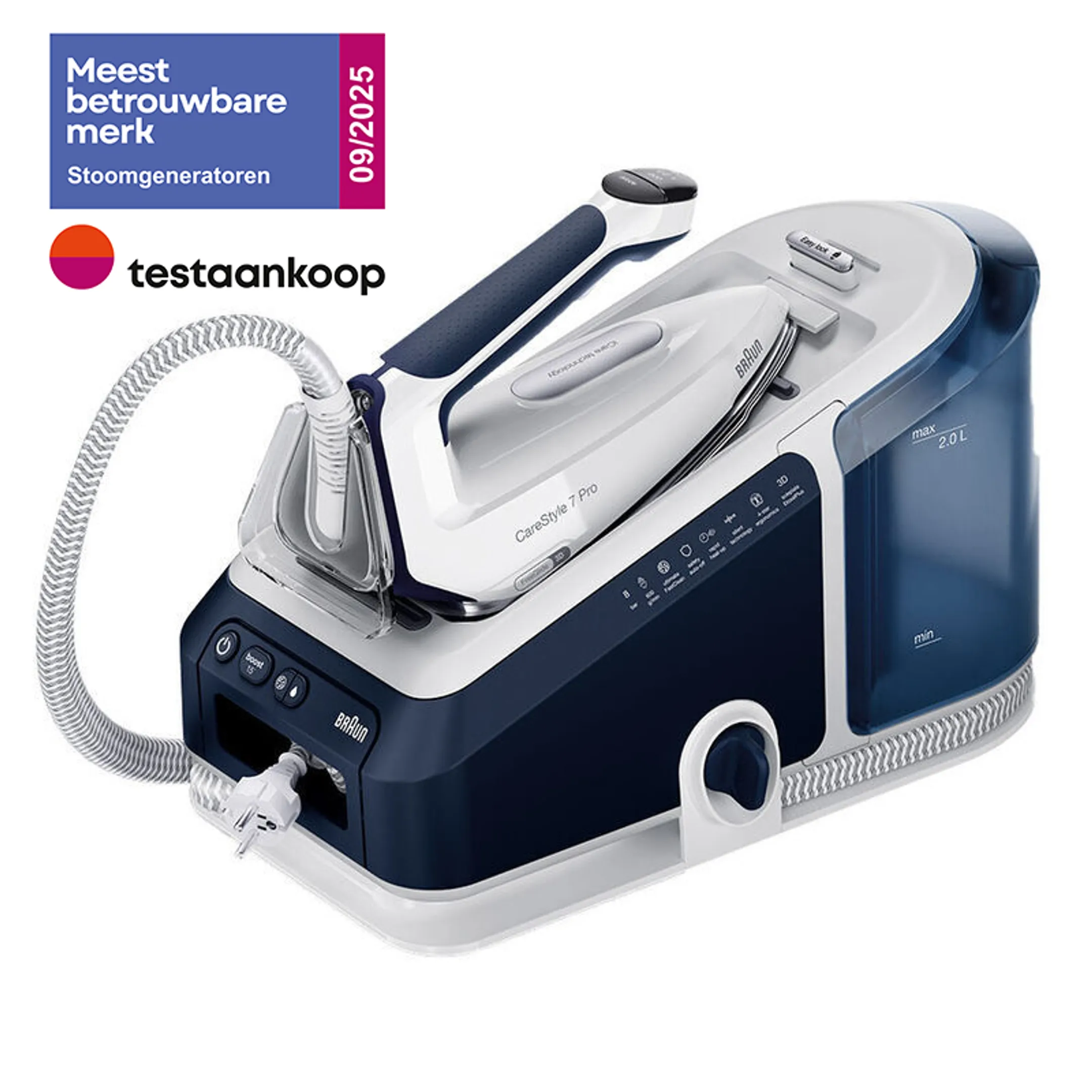Braun Stoomgenerator CareStyle 7 Pro IS7282BL image
