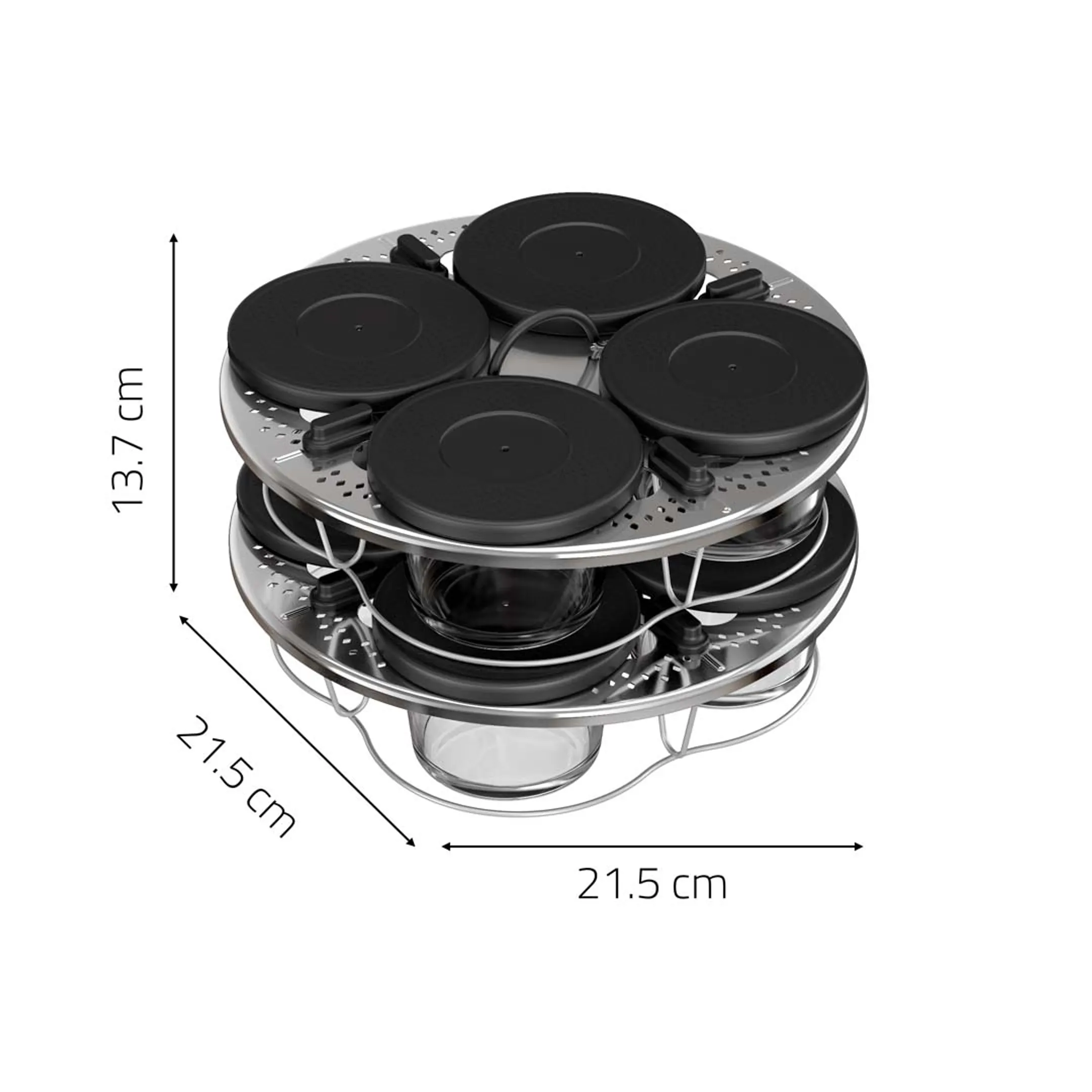 Moulinex Set 8 potten - accessoire Cookeo Infinity XA6140E0 image