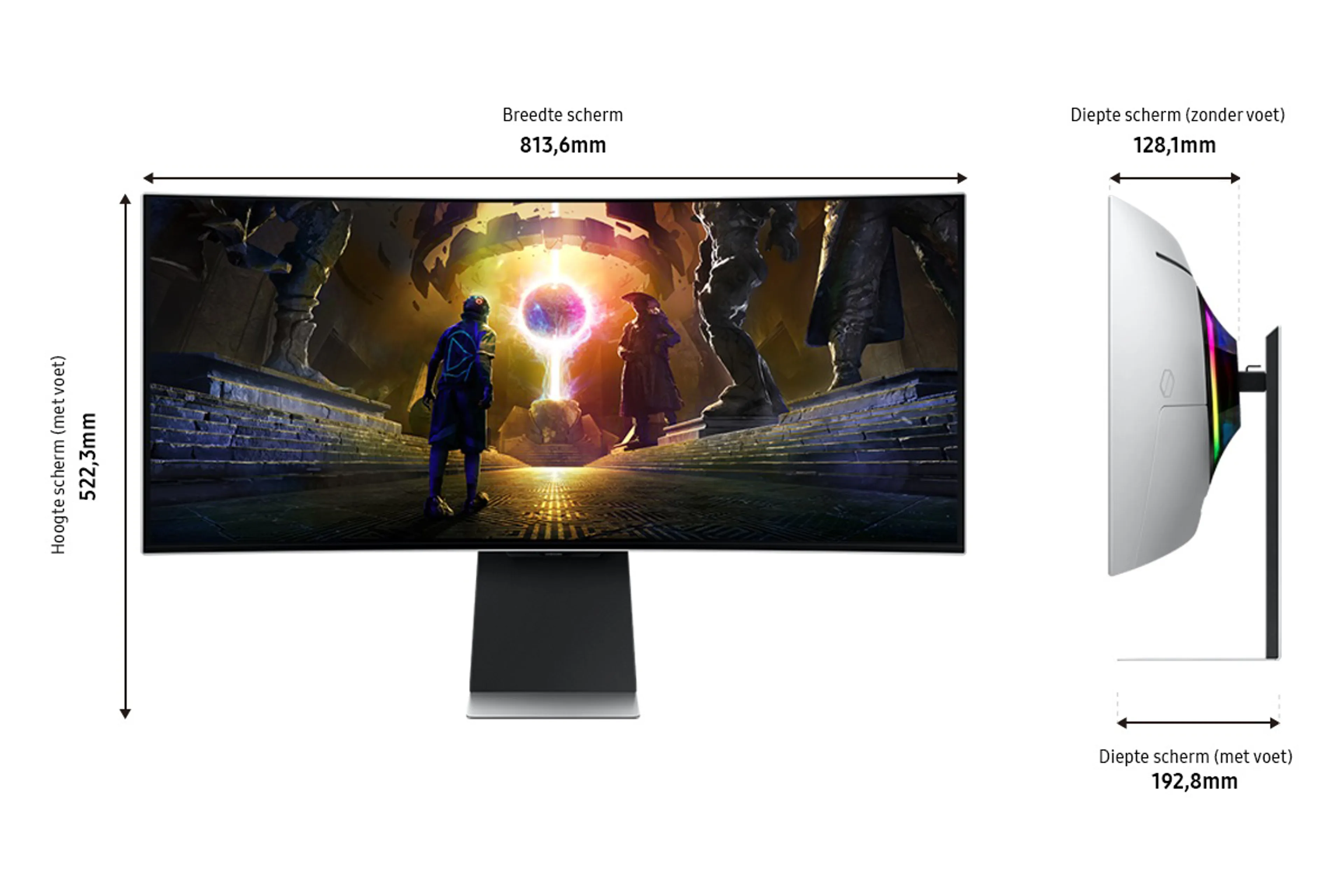 Samsung 34" Odyssey OLED G8 G85SD LS34DG850SUXEN image