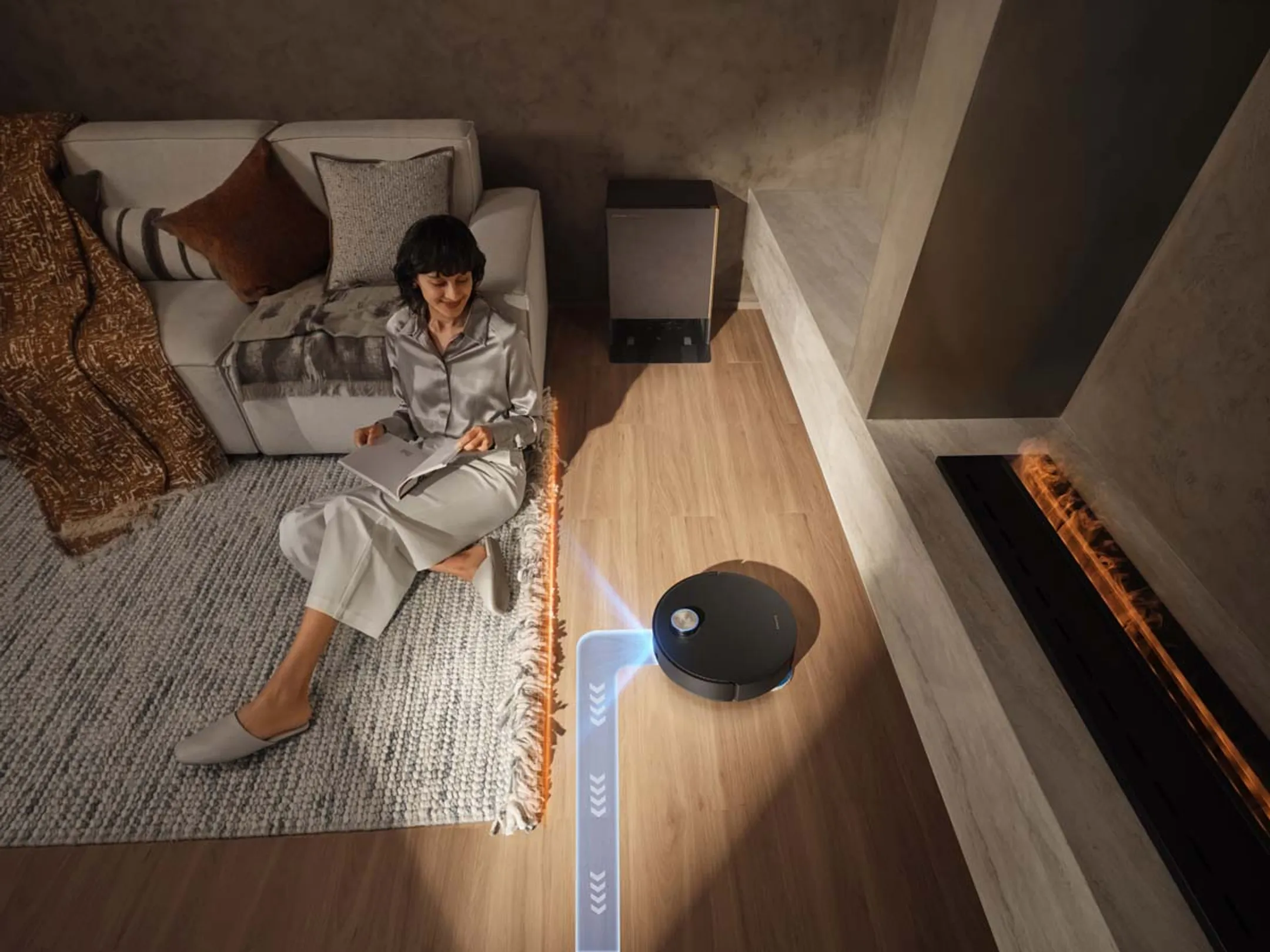 Dreame Robotstofzuiger 2in1 Matrix10 Ultra Black image